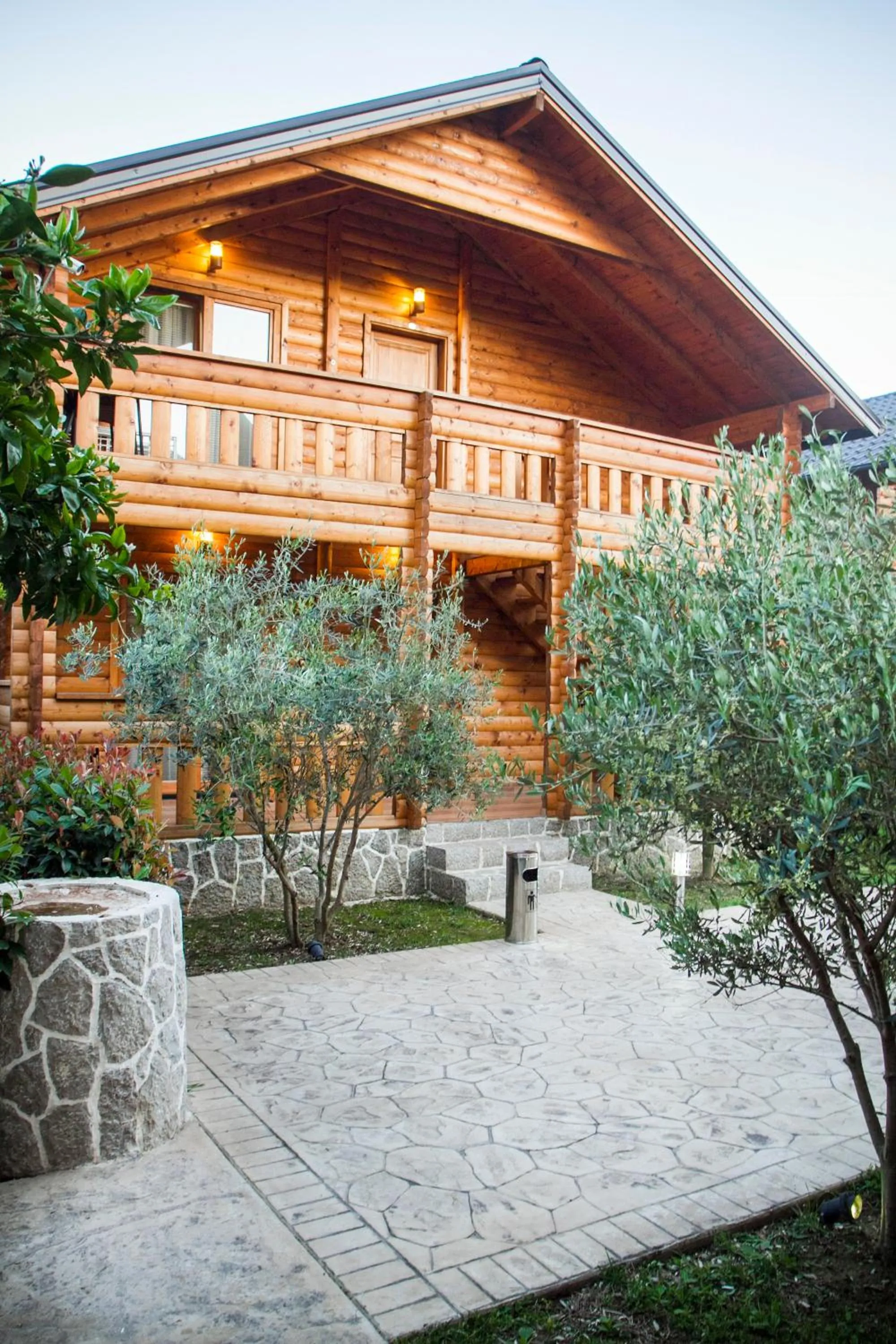 Patio in Apart Hotel Llolla