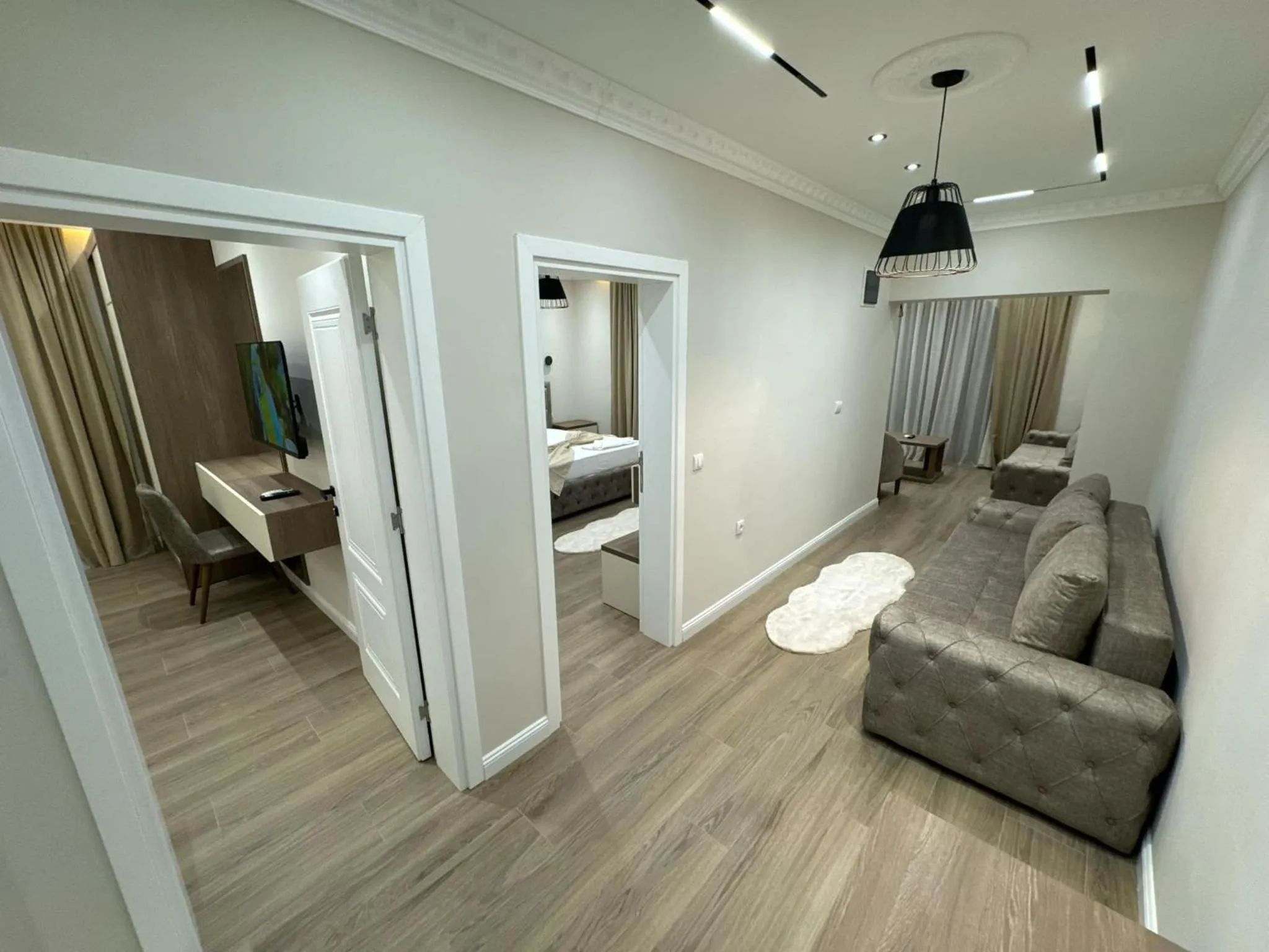 Bed in Apart Hotel Llolla