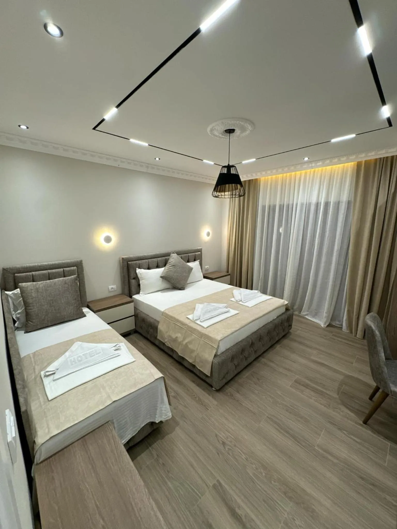 Bed in Apart Hotel Llolla