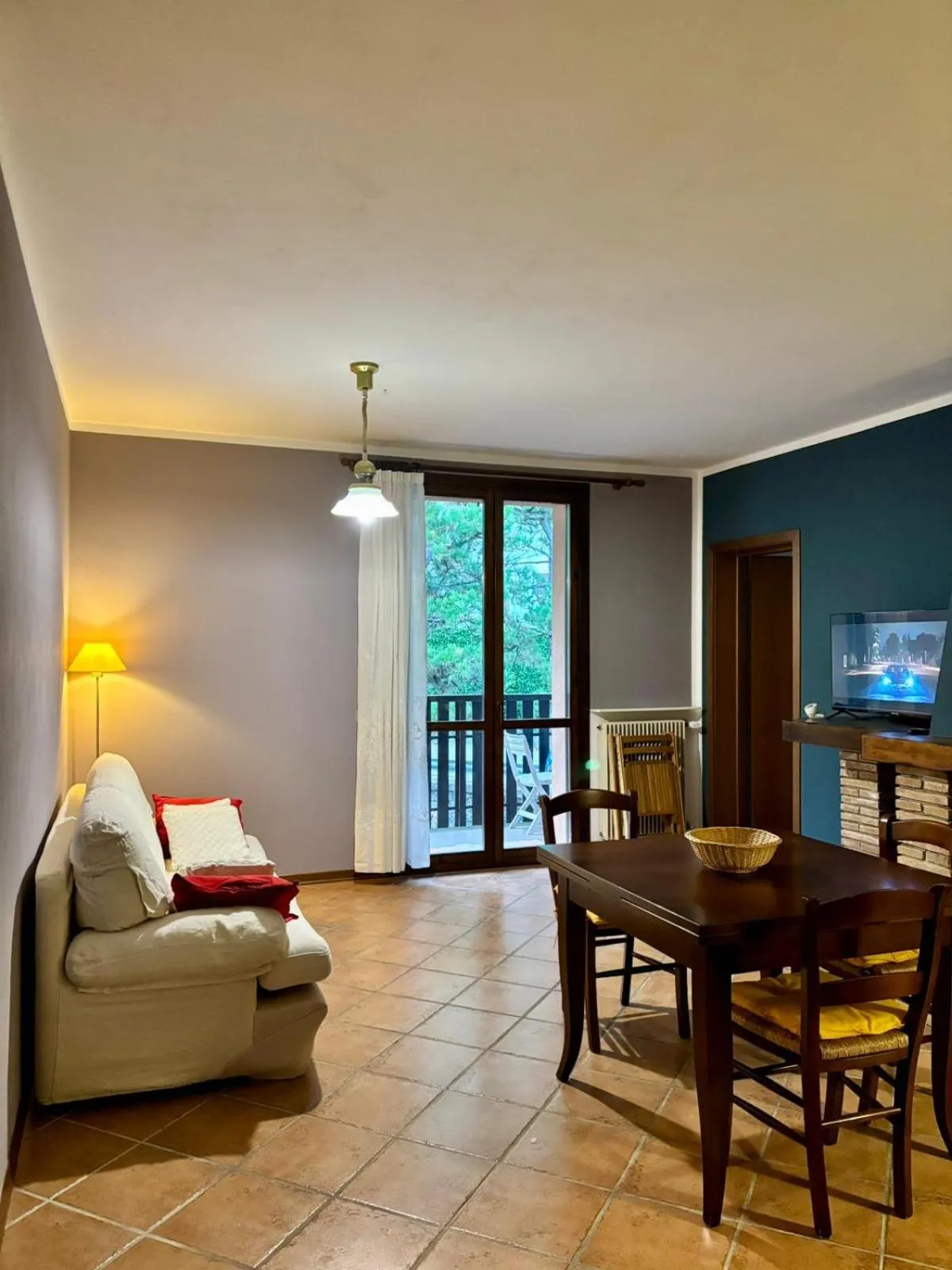 Living room in hotel Bologna