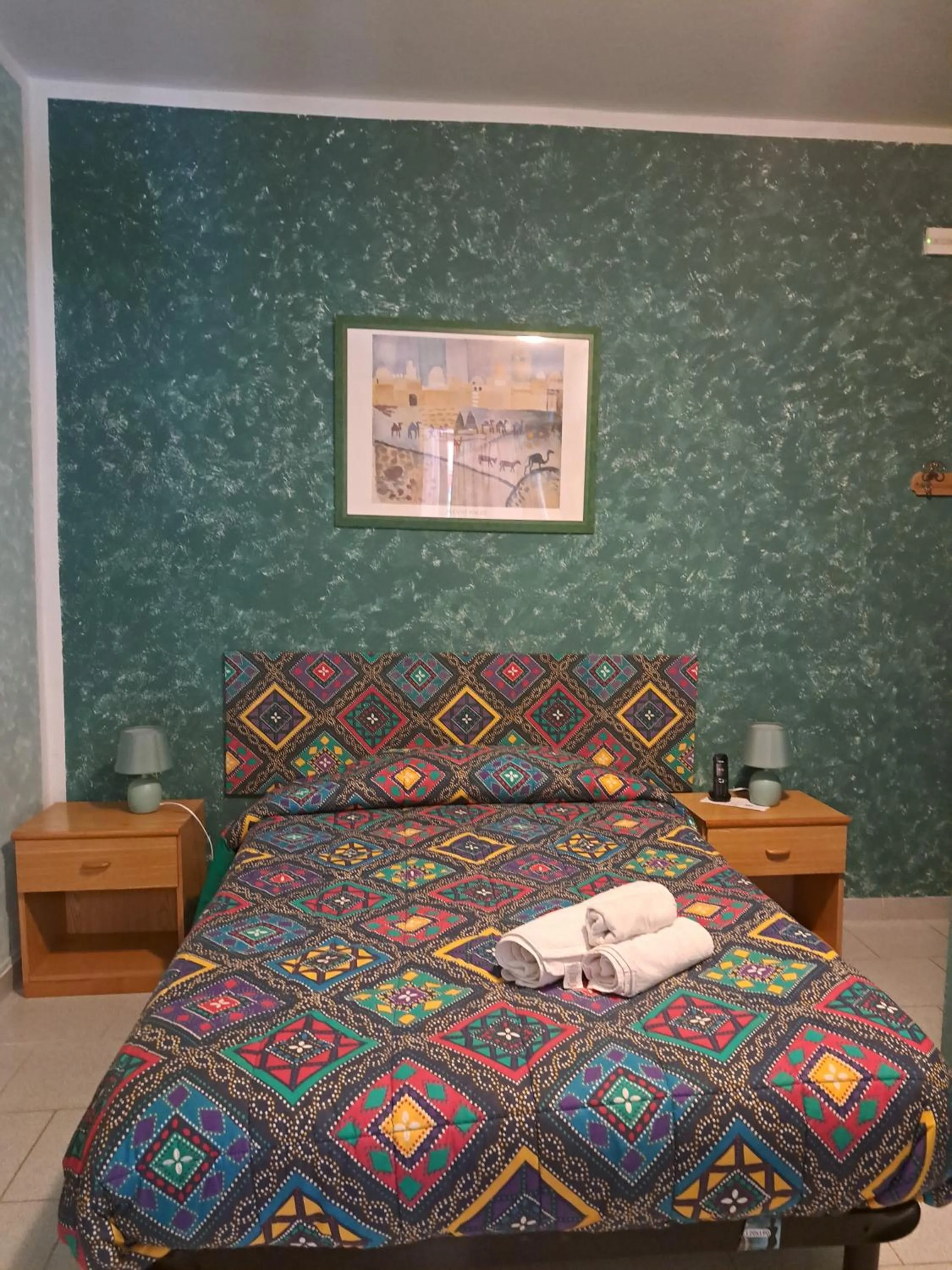 Bedroom, Bed in hotel Bologna