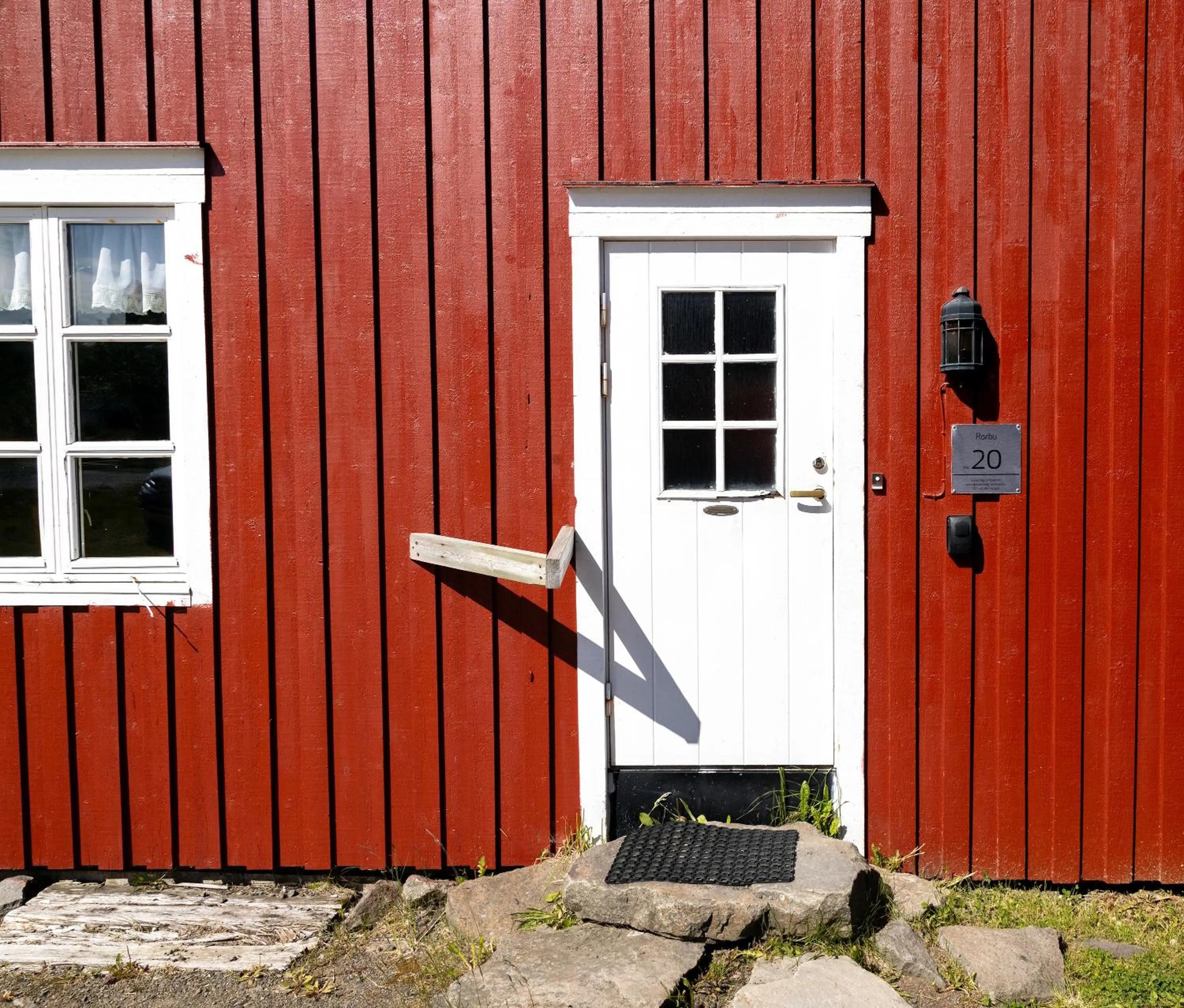 Facade/entrance in Statsbuene i Kabelvåg