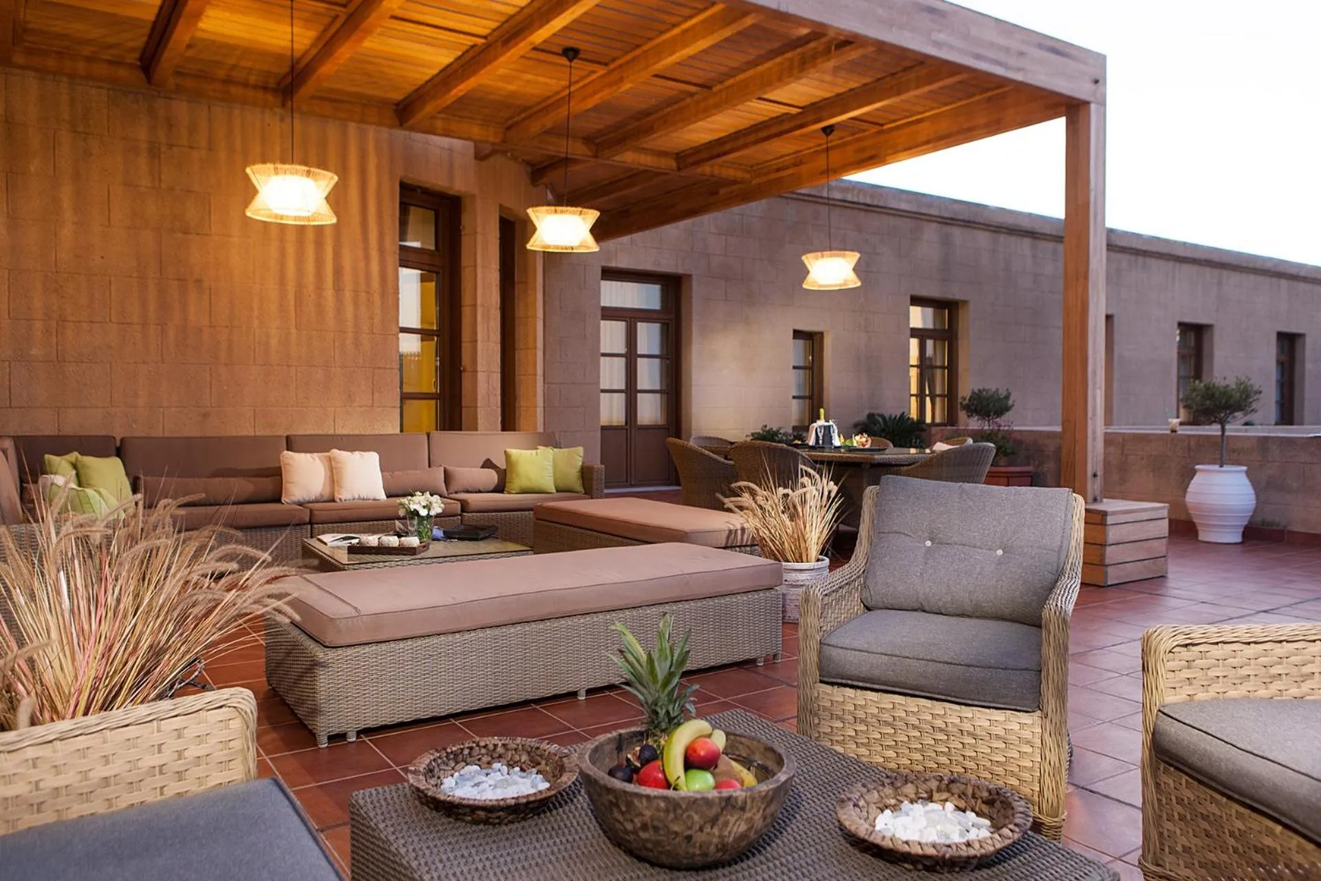 Balcony/Terrace in Grande Albergo Delle Rose