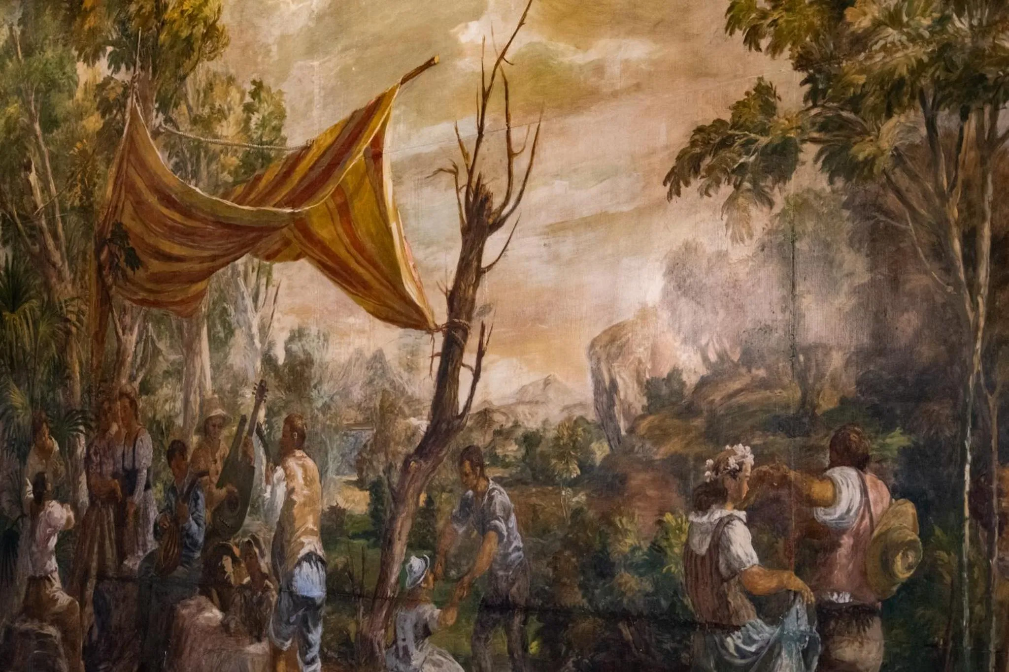 Decorative detail in Grande Albergo Delle Rose