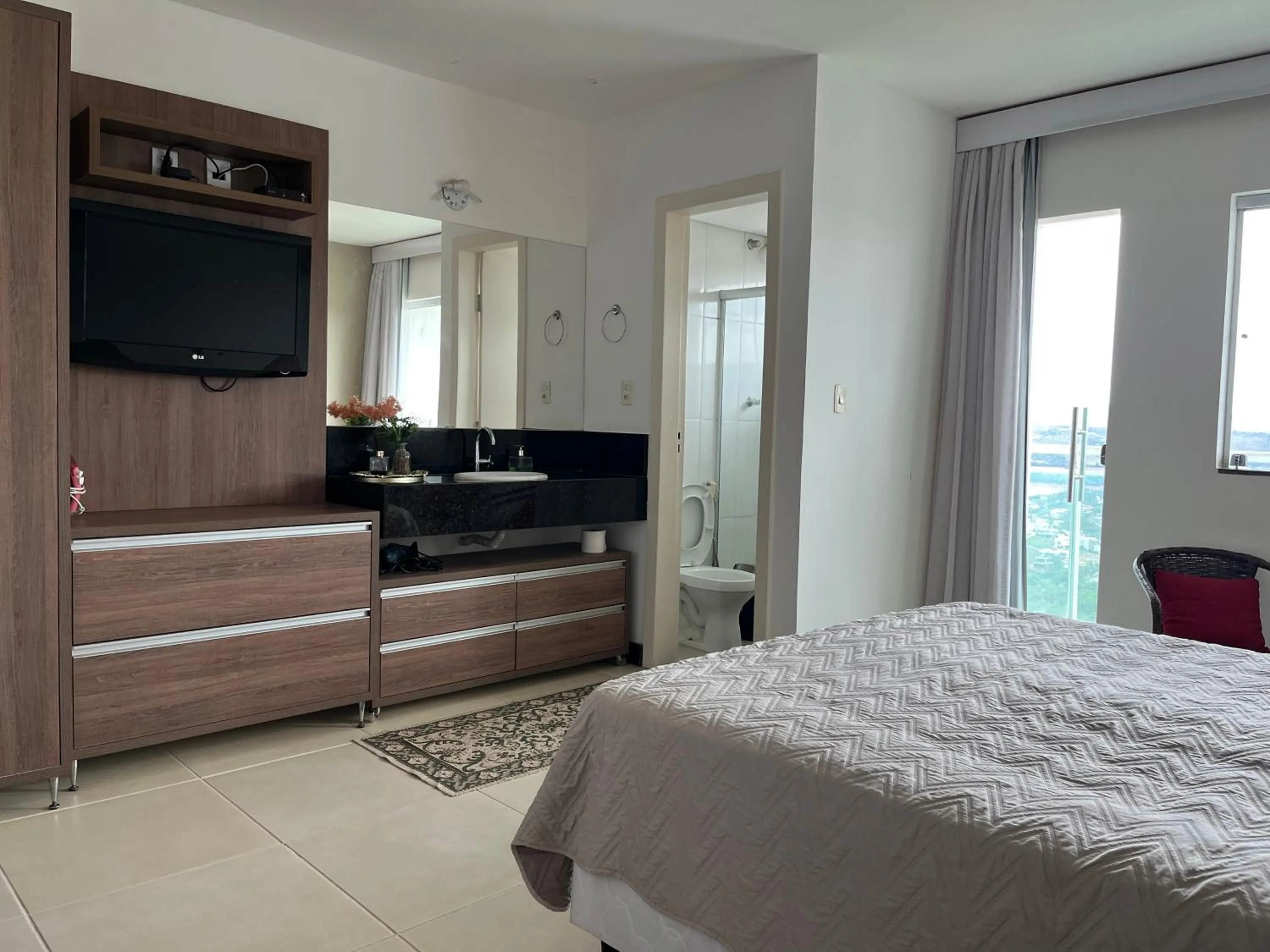 Bed in Refúgio Escarpas do Lago Mirante 1702