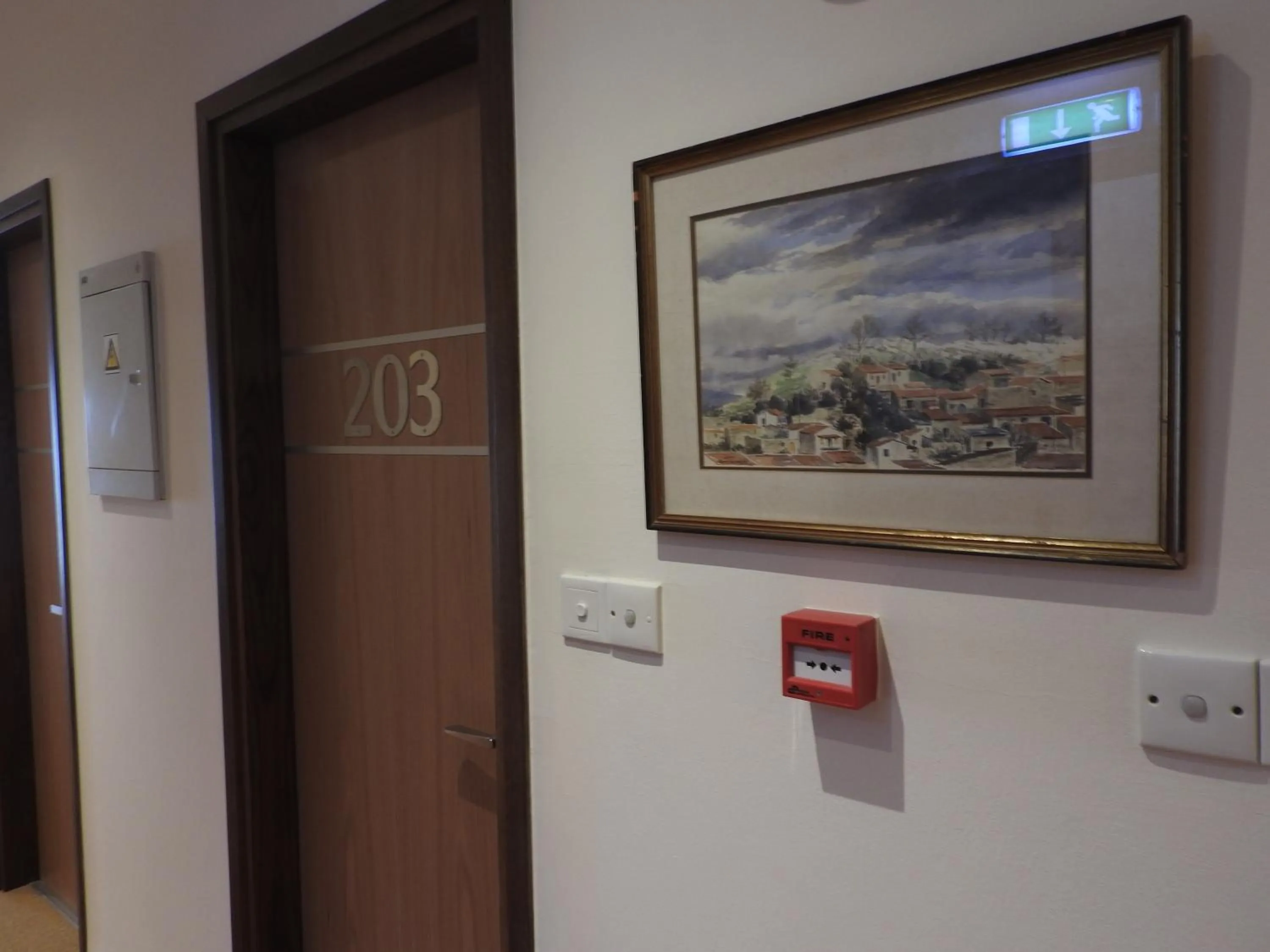 Floor plan in Hill View Hotel Apartments