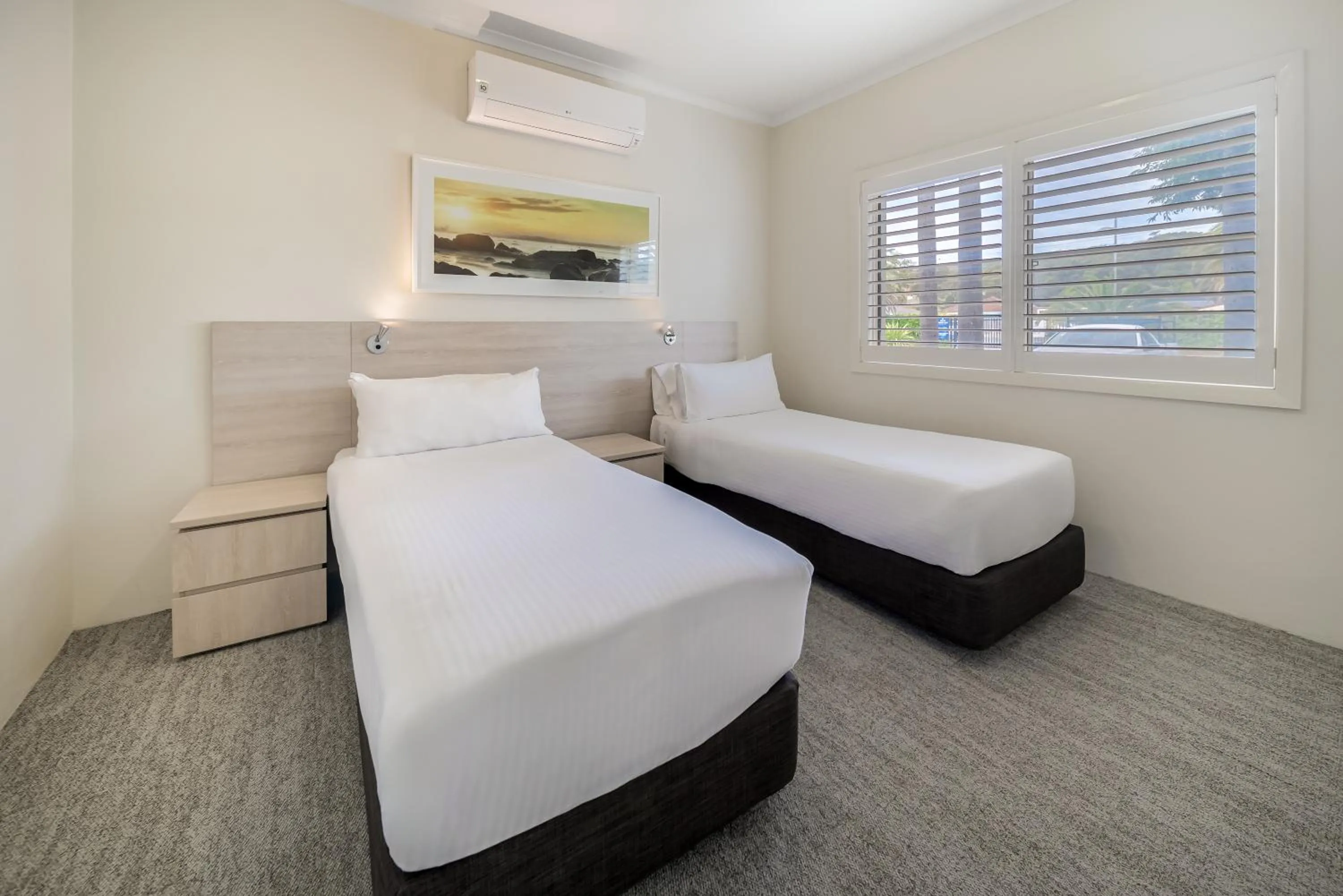 Bed in Oaks Port Stephens Pacific Blue Resort