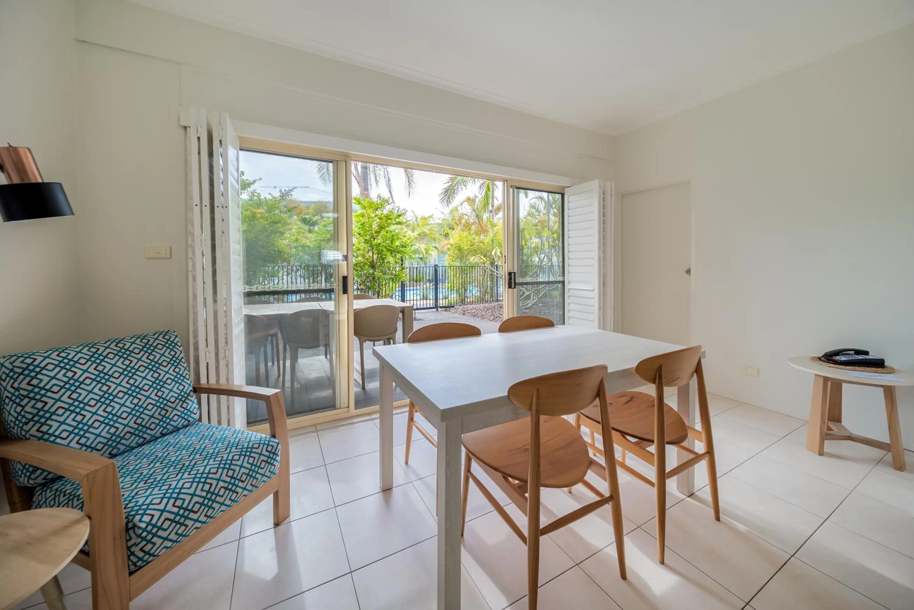Dining area in Oaks Port Stephens Pacific Blue Resort