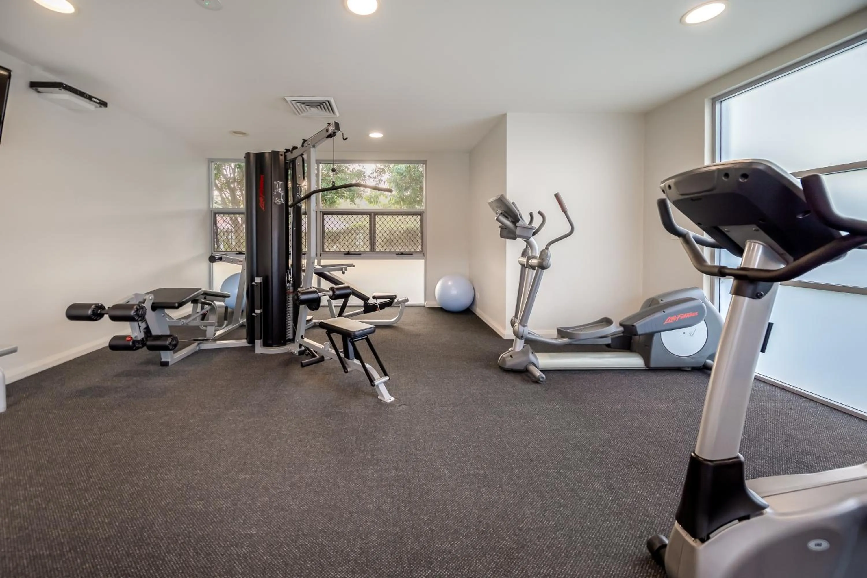 Fitness centre/facilities in Oaks Port Stephens Pacific Blue Resort