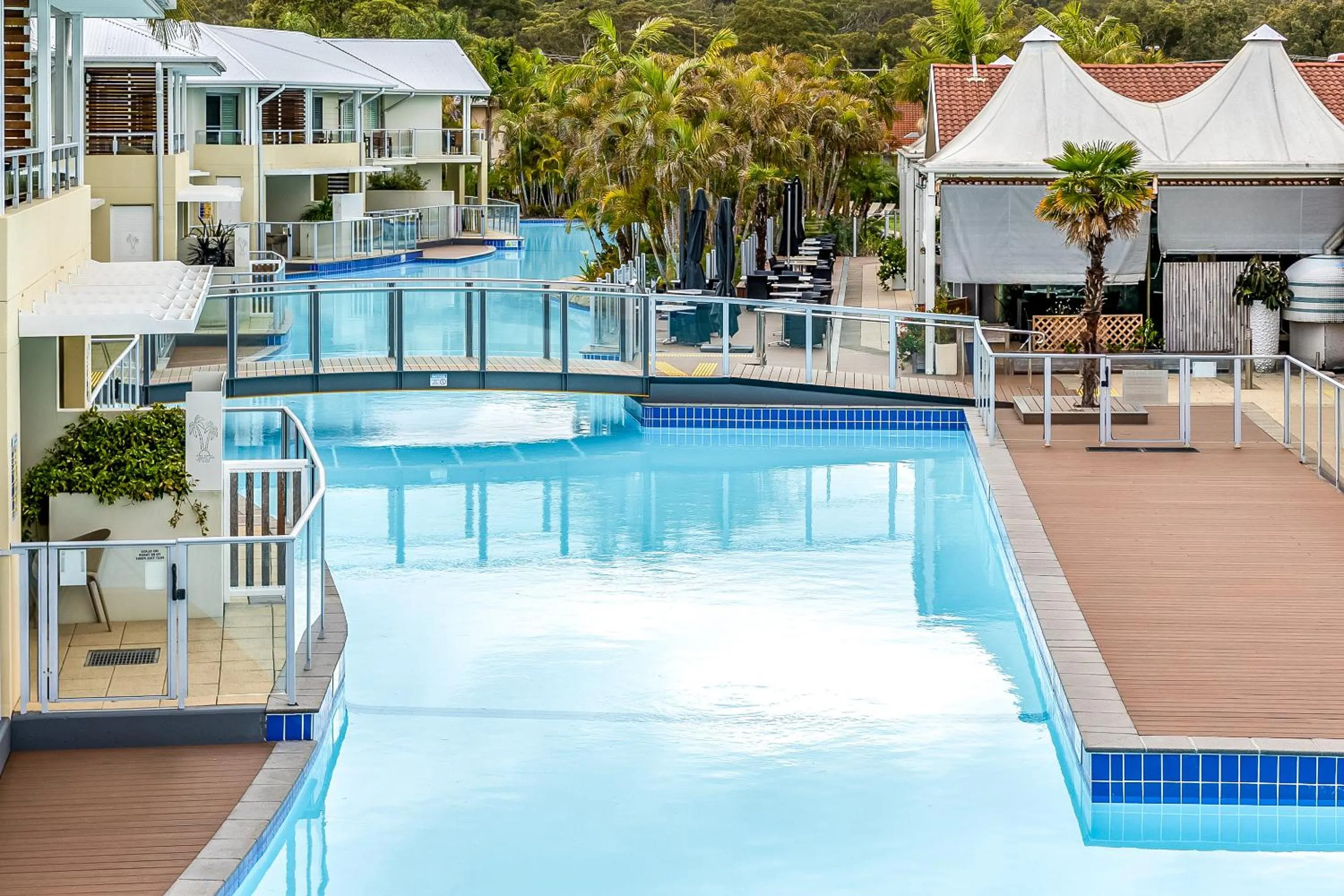 Swimming pool in Oaks Port Stephens Pacific Blue Resort