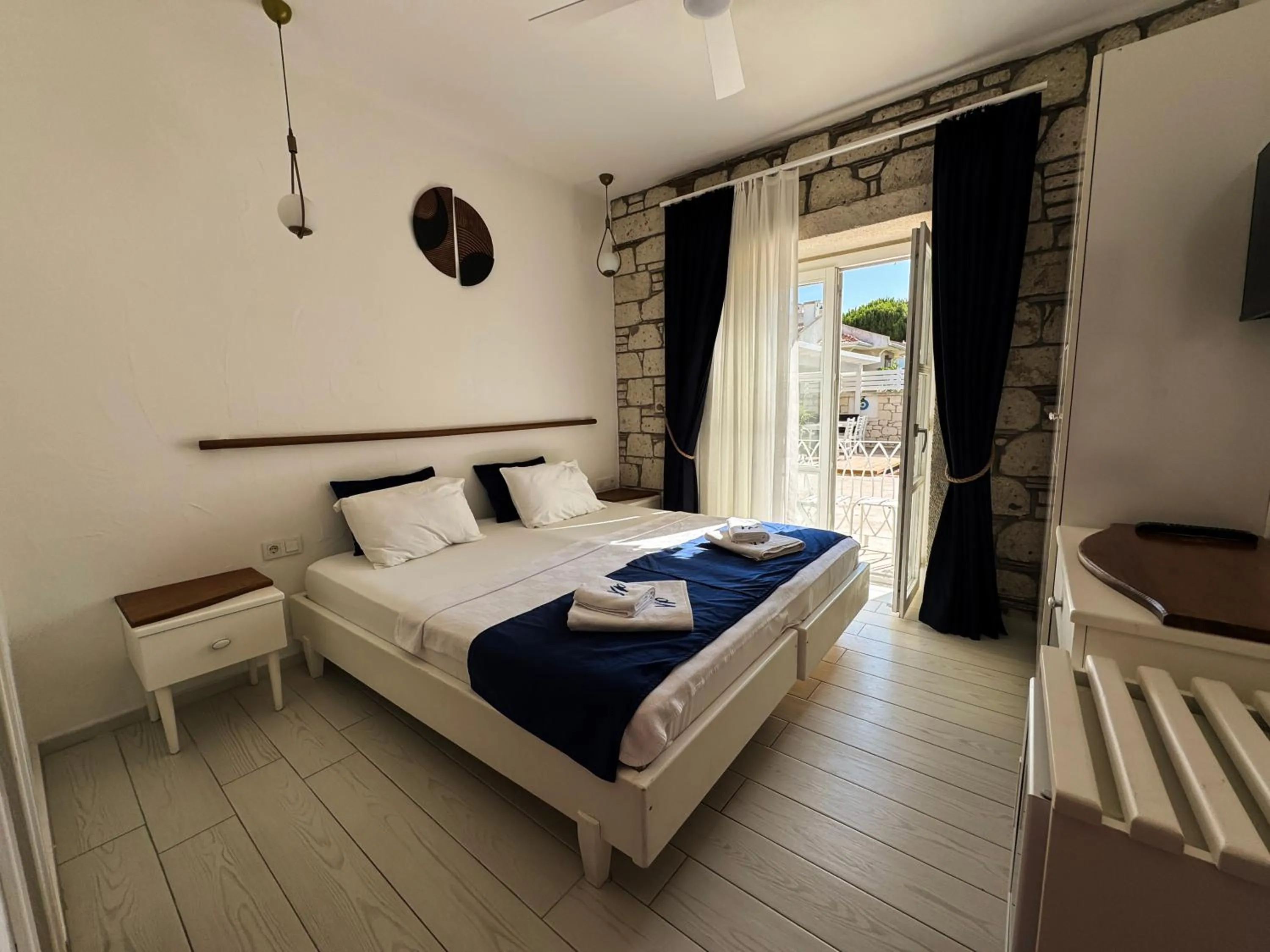 Bed in Villa Peri Alacati