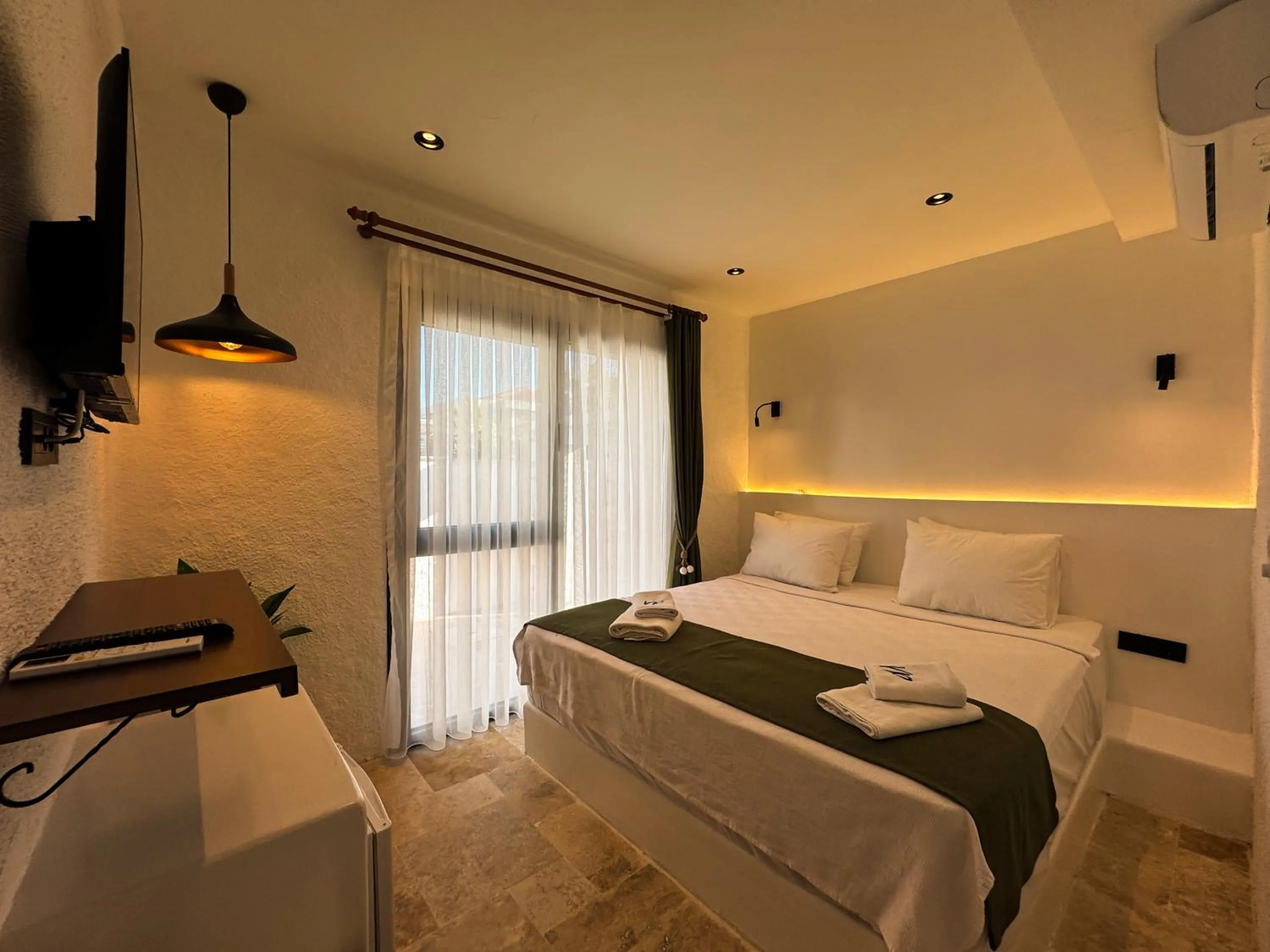 Bed in Villa Peri Alacati