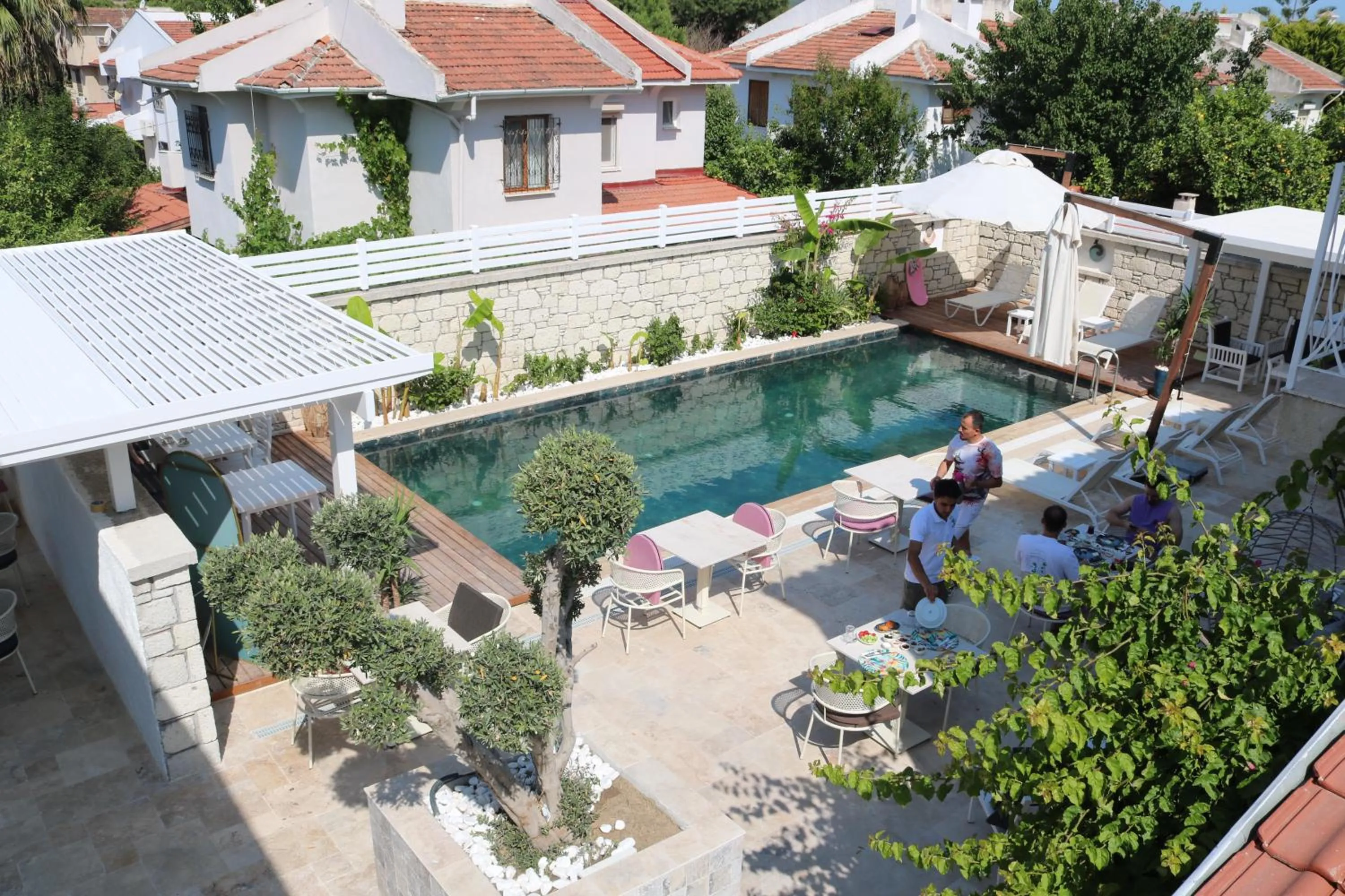 Garden in Villa Peri Alacati