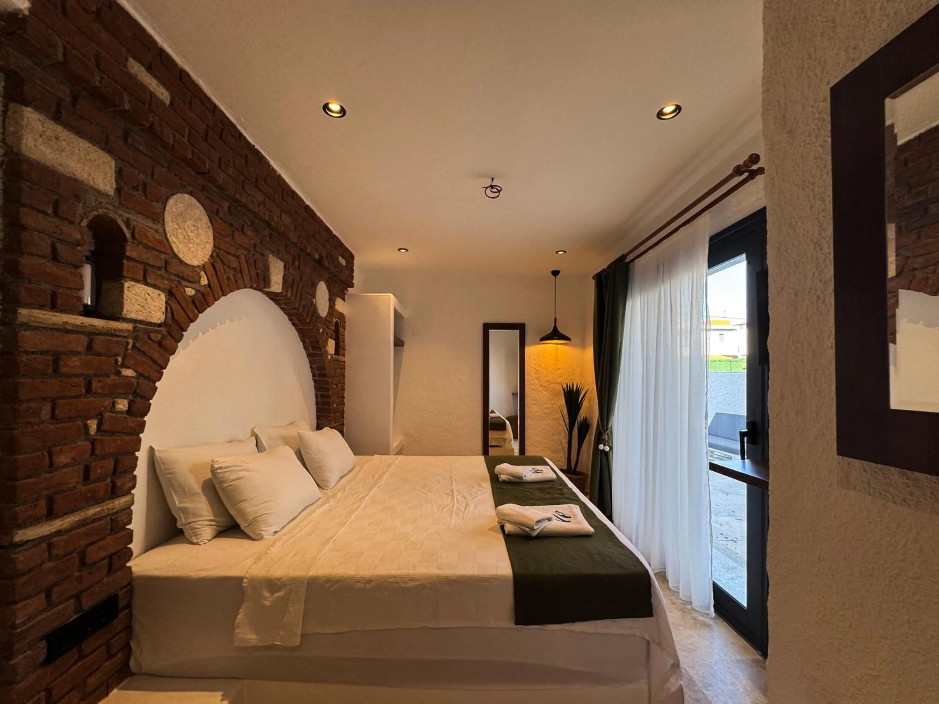 Bed in Villa Peri Alacati