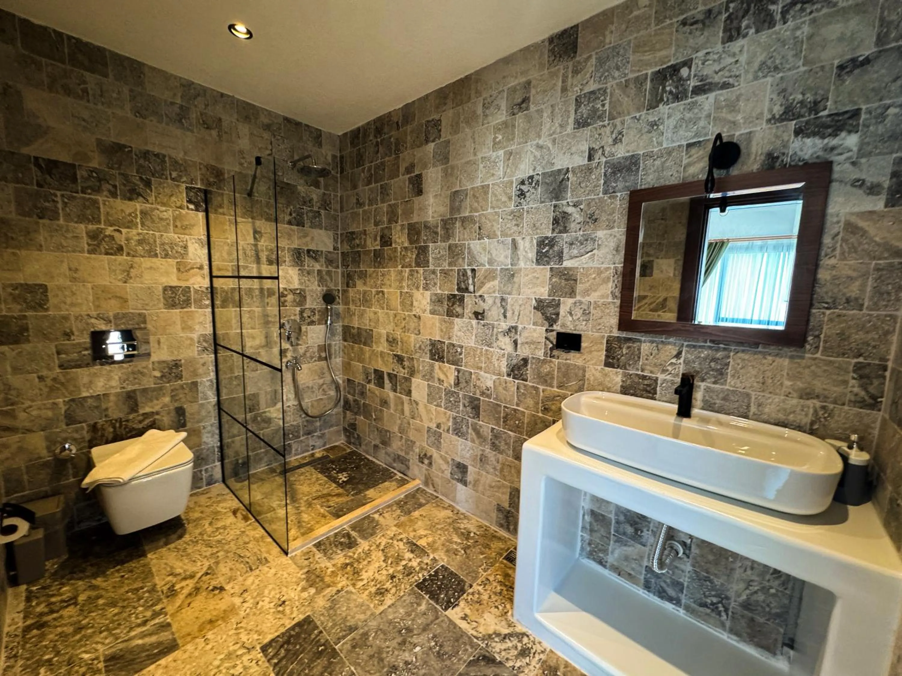 Shower in Villa Peri Alacati