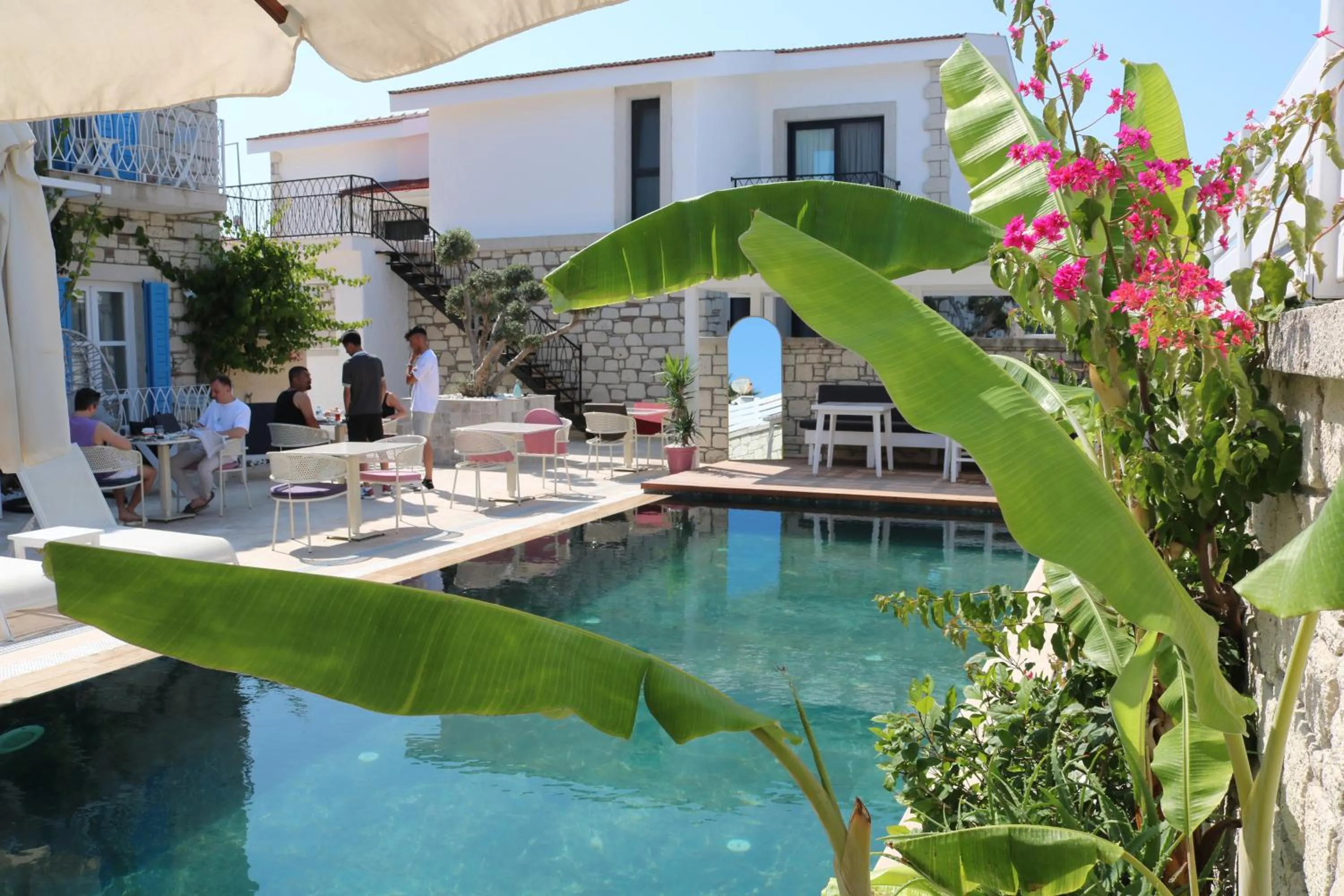 Garden in Villa Peri Alacati