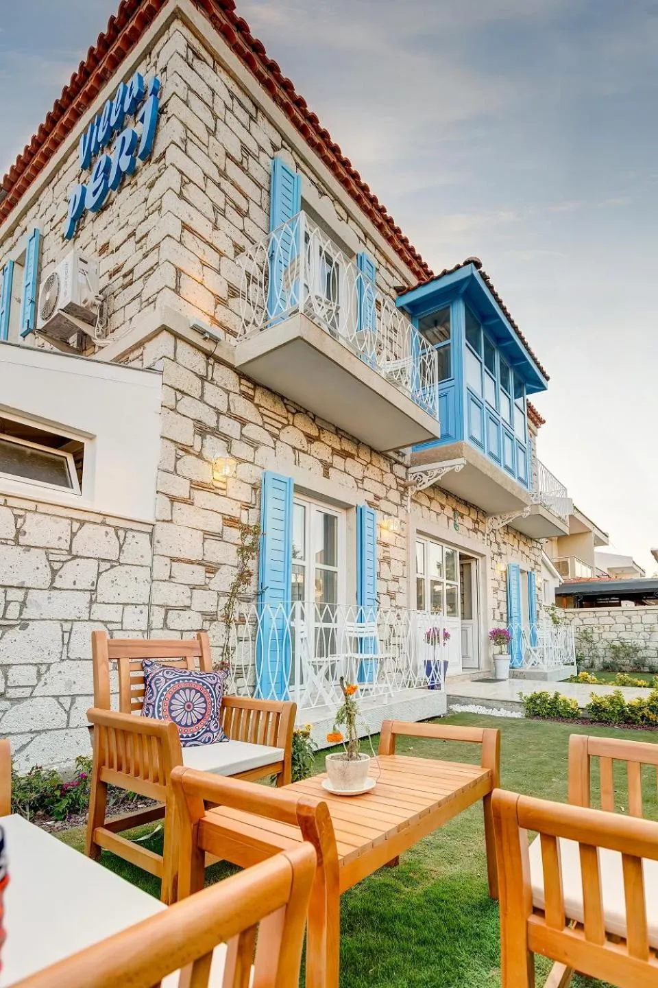 Patio in Villa Peri Alacati