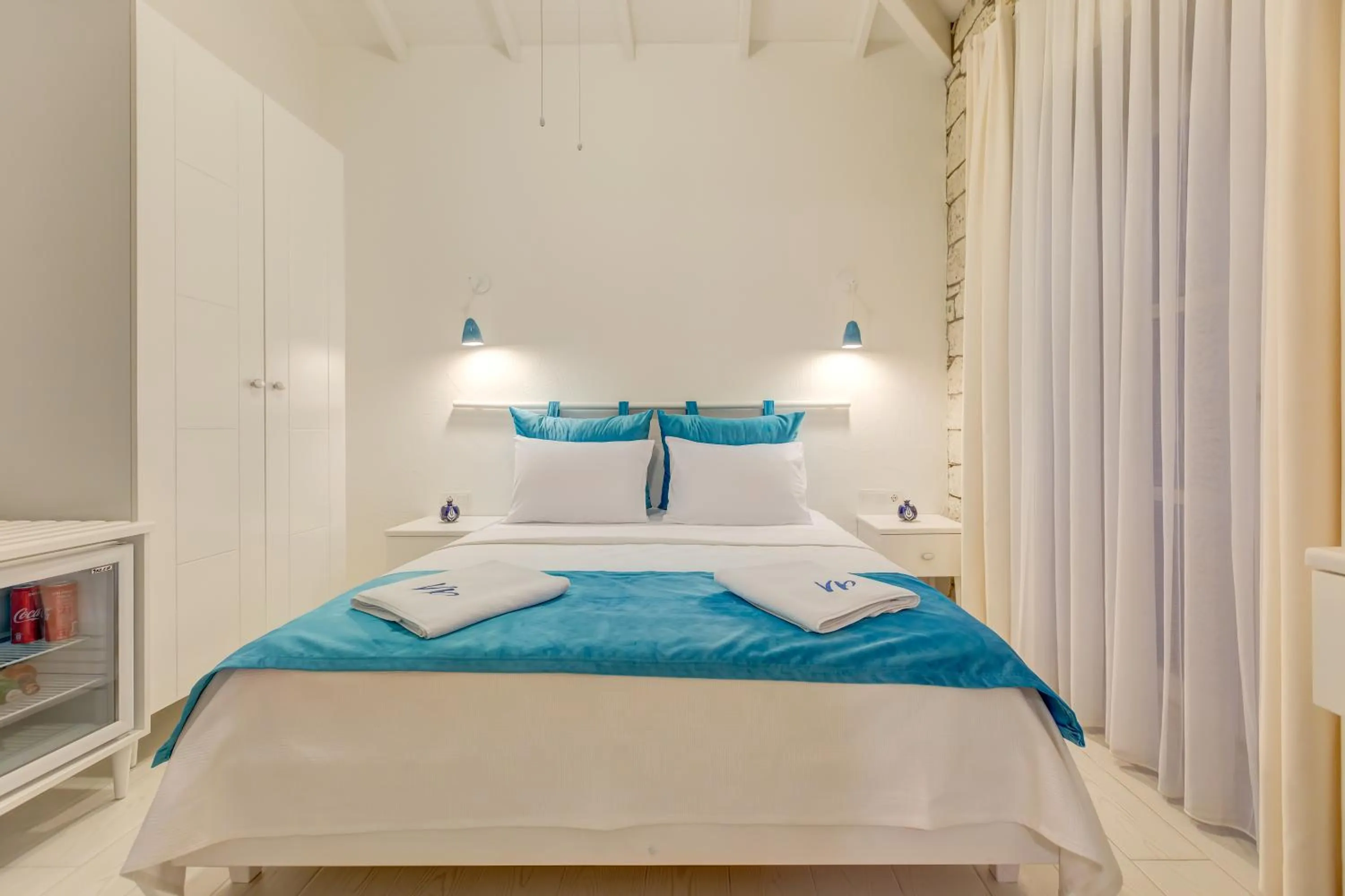Bed in Villa Peri Alacati