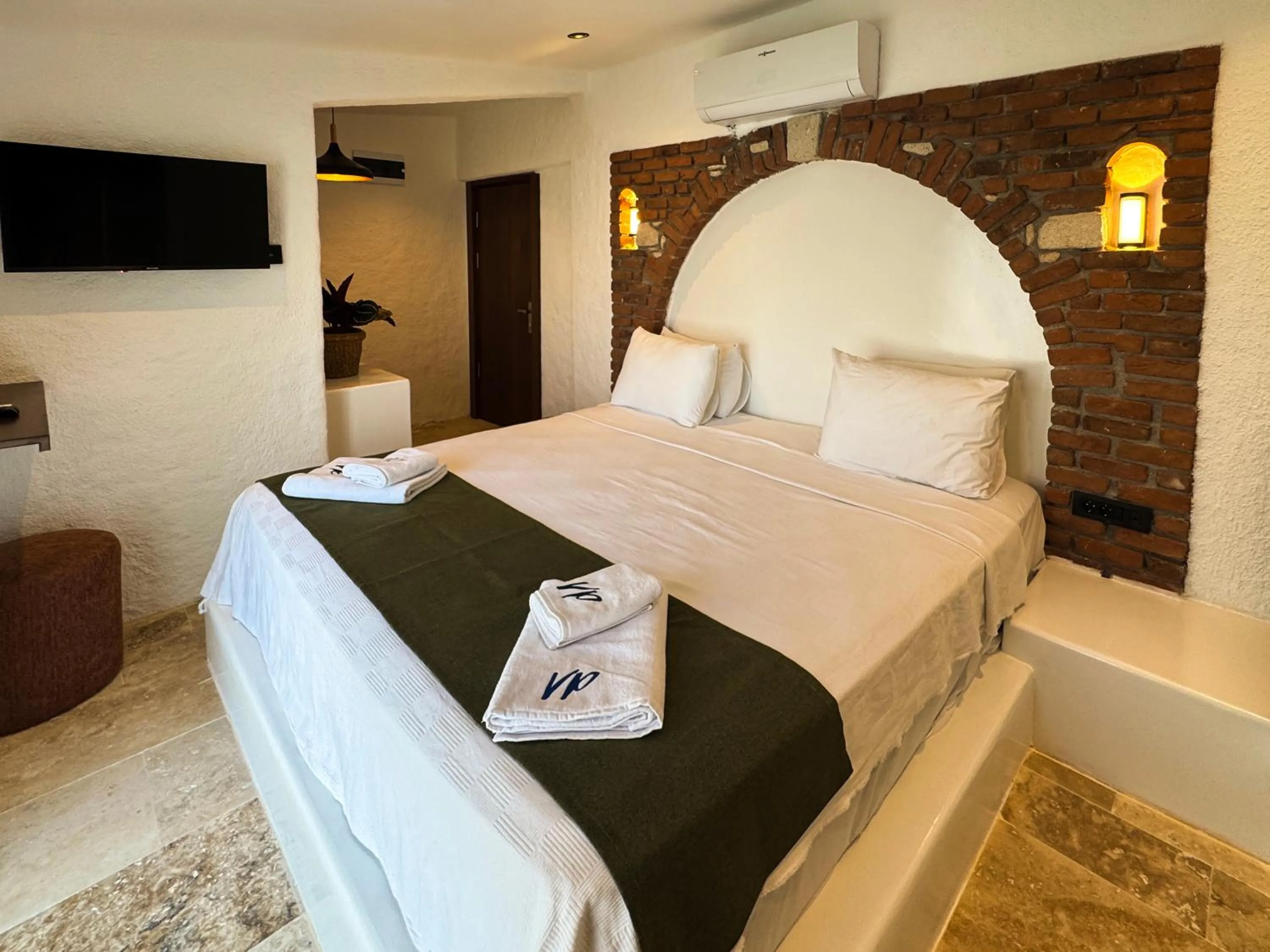 Bed in Villa Peri Alacati