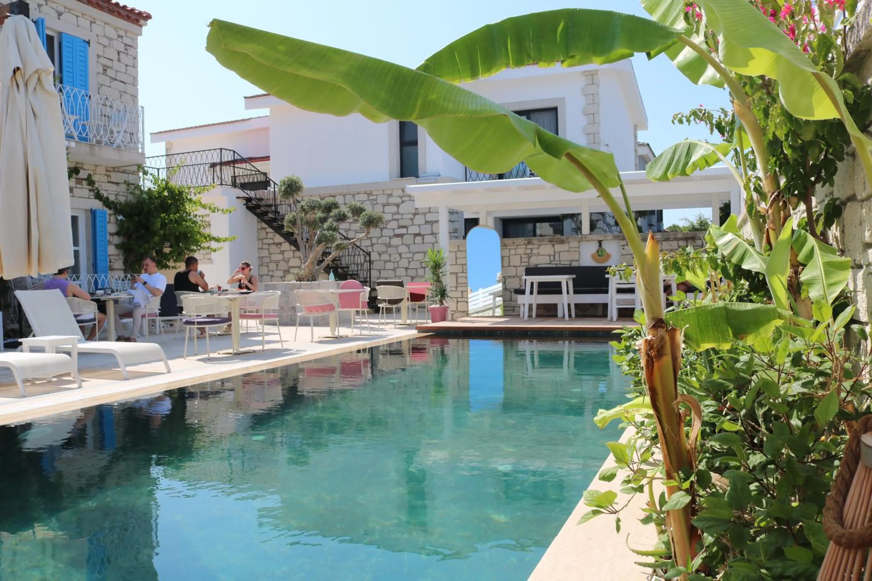 Garden in Villa Peri Alacati