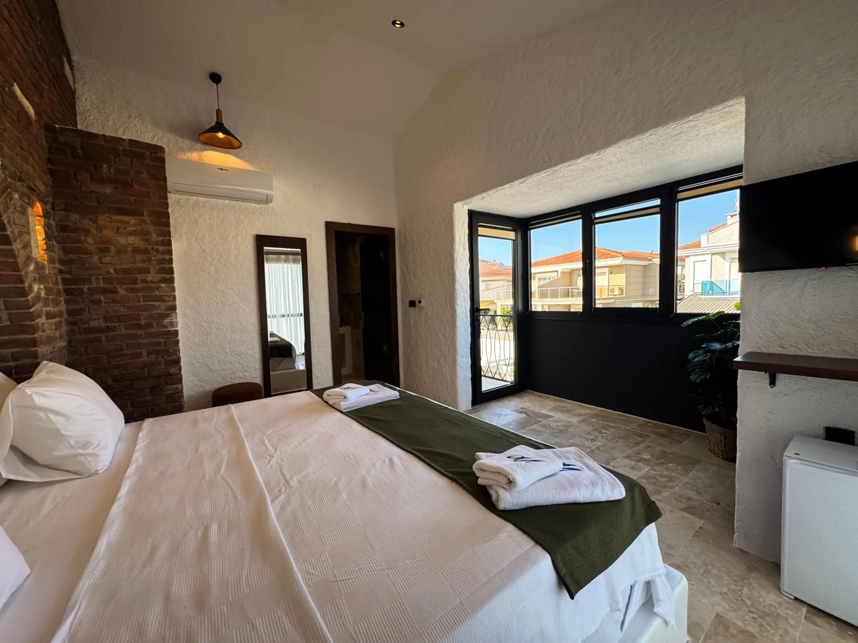 Bed in Villa Peri Alacati