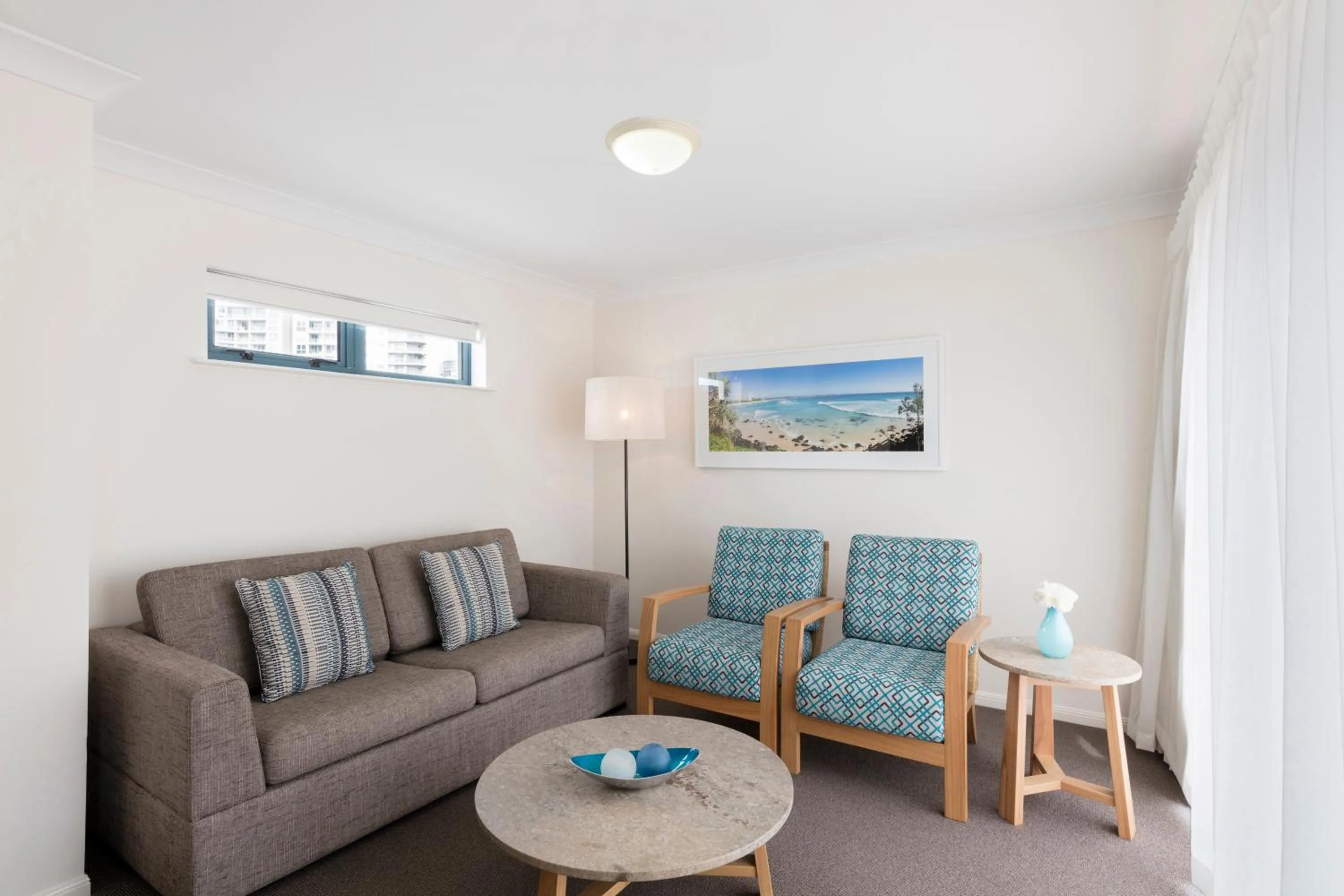 Living room in Oaks Gold Coast Calypso Plaza Suites