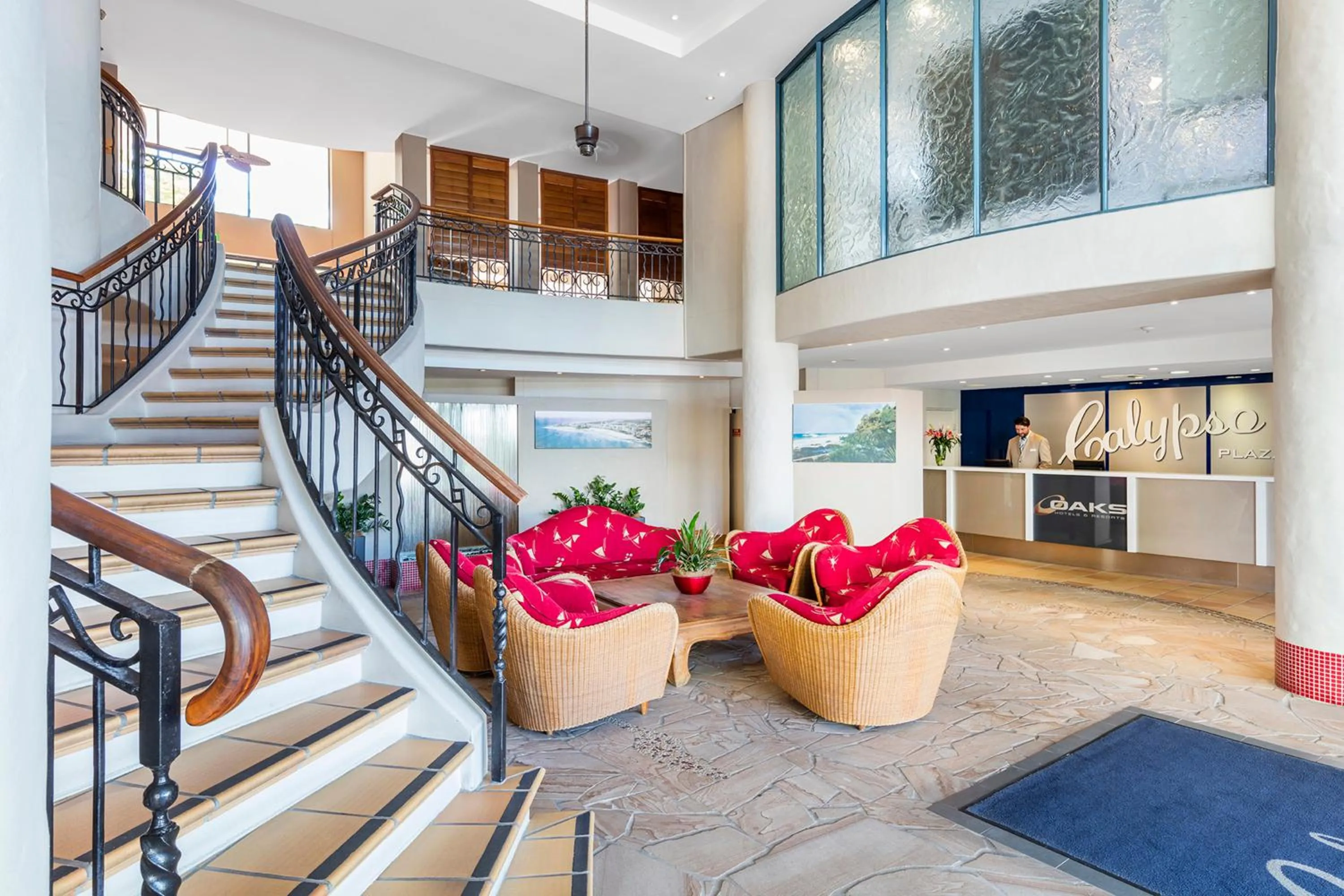 Lobby or reception in Oaks Gold Coast Calypso Plaza Suites