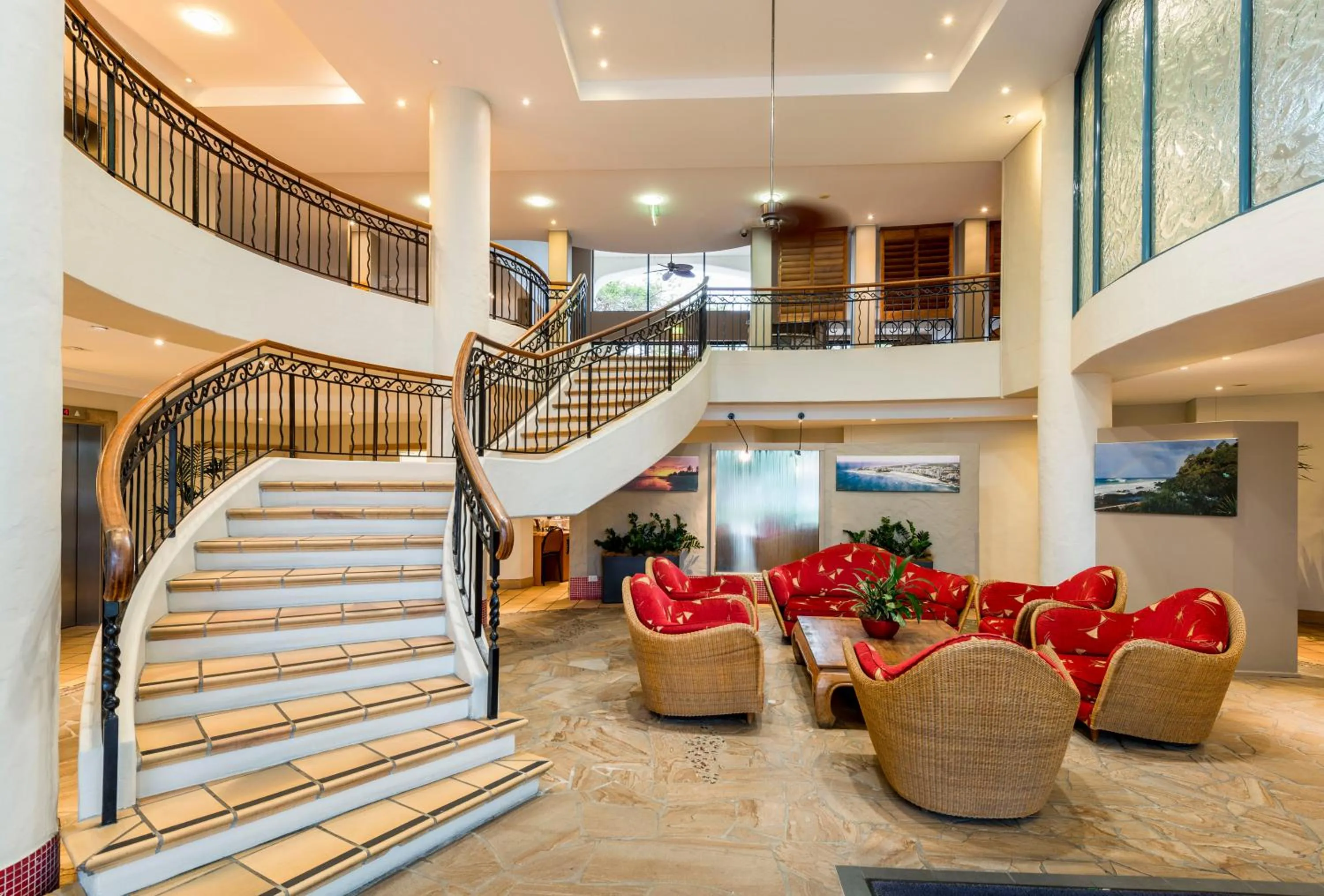 Lobby or reception in Oaks Gold Coast Calypso Plaza Suites