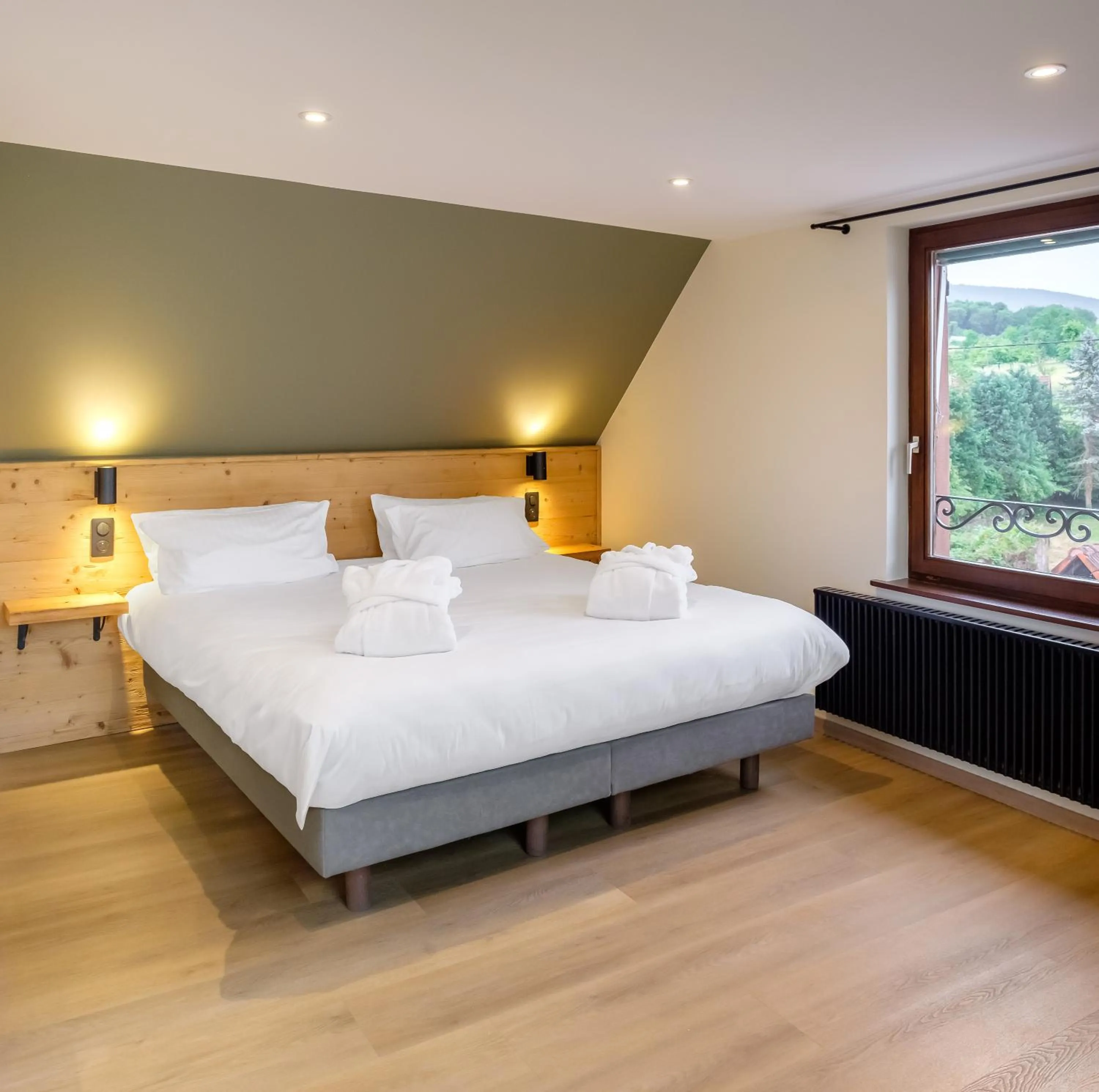 Bed in Hôtel au Heimbach