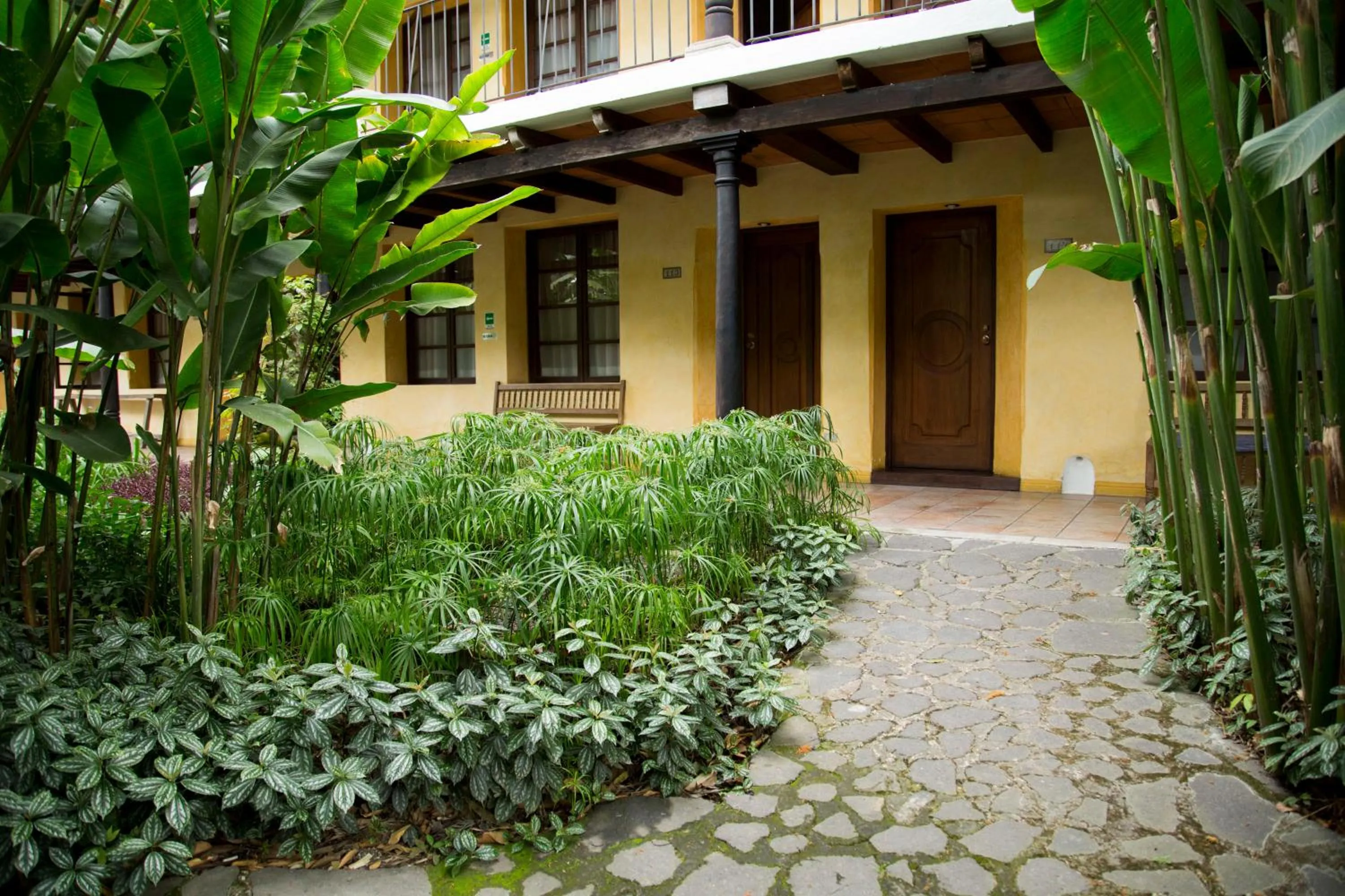 Property building in Hotel Las Farolas