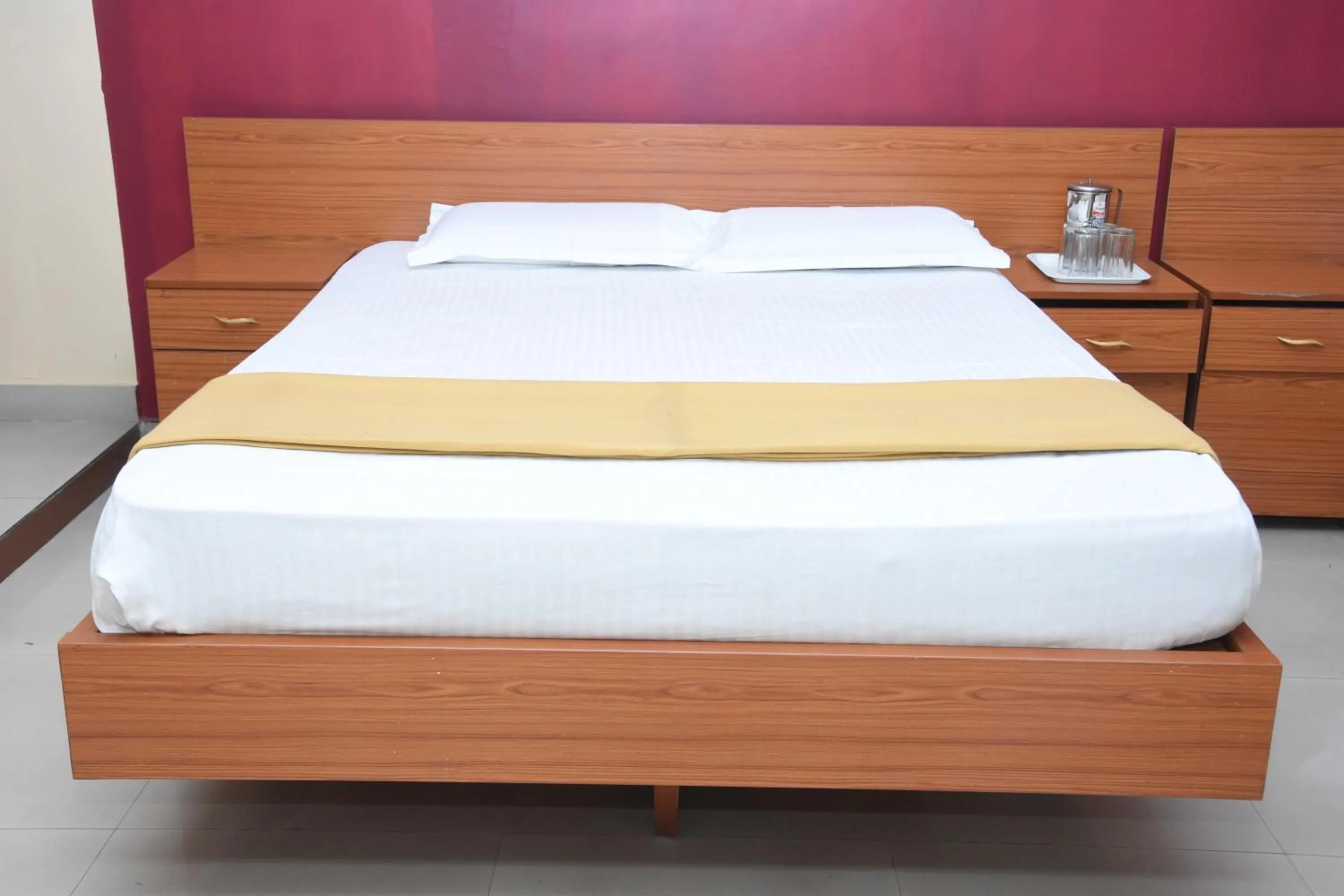 Bed in Hotel Surya Residency Majestic