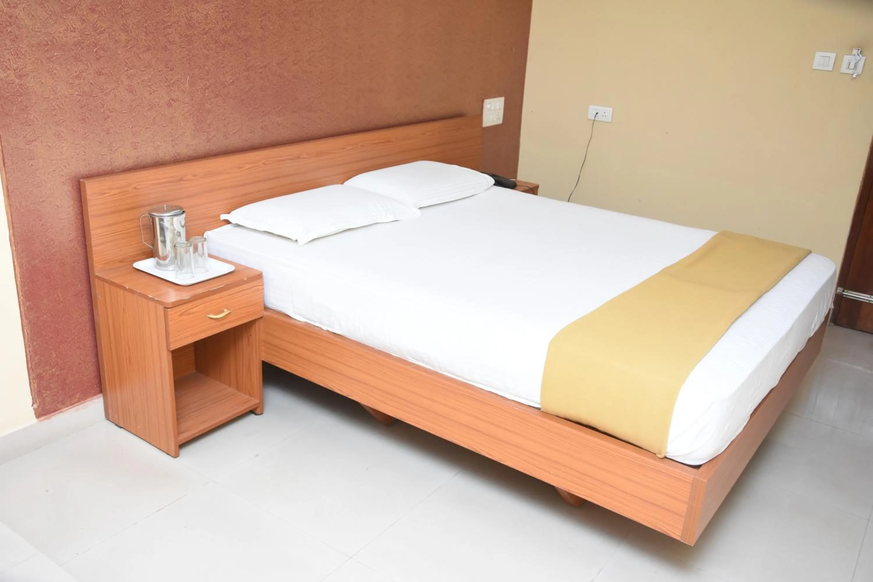 Bed in Hotel Surya Residency Majestic