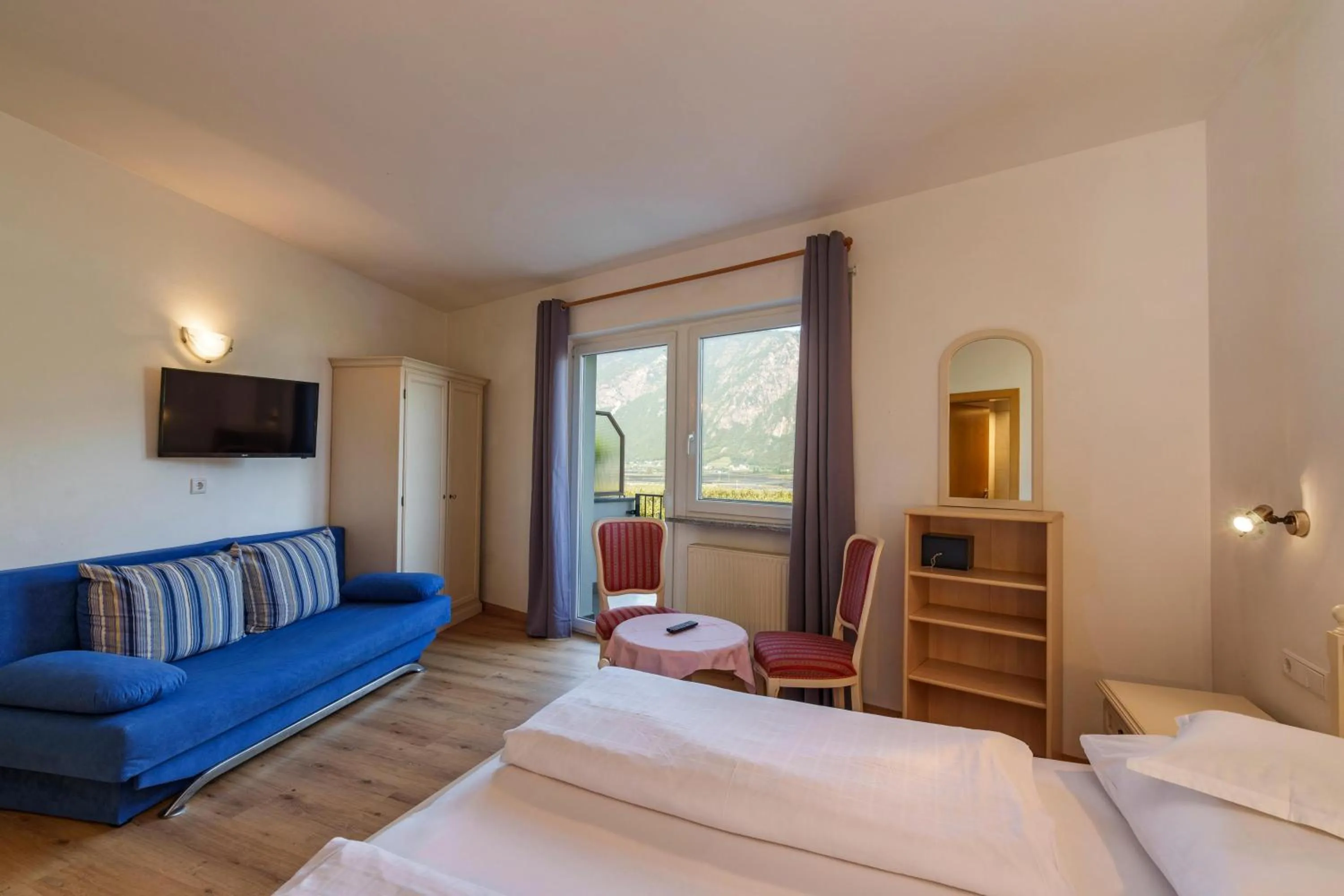 Bed in Hotel Appartement Lahngut