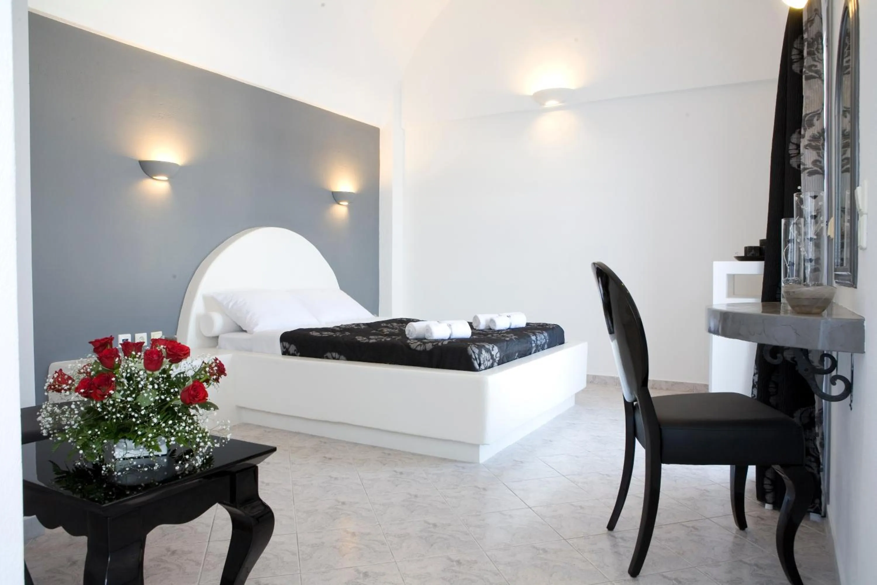 Bed in Philippion Boutique Hotel