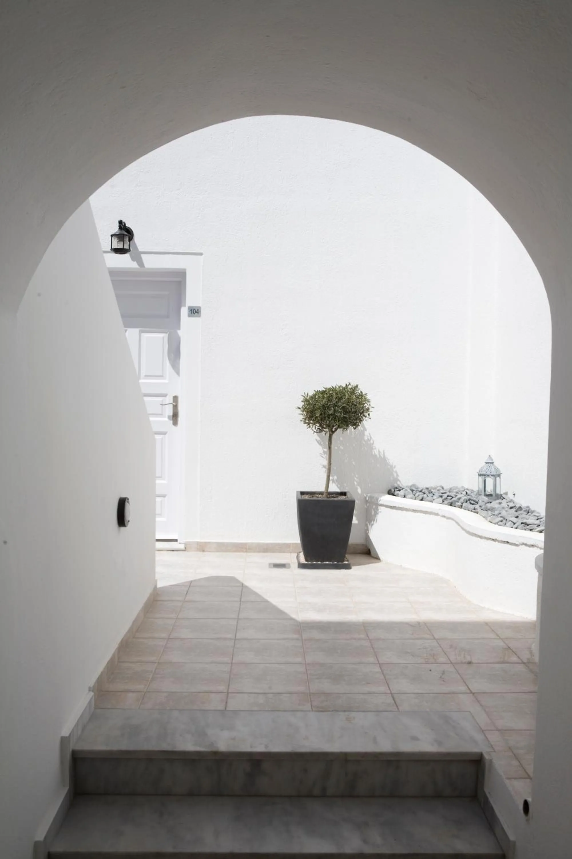 Decorative detail in Philippion Boutique Hotel