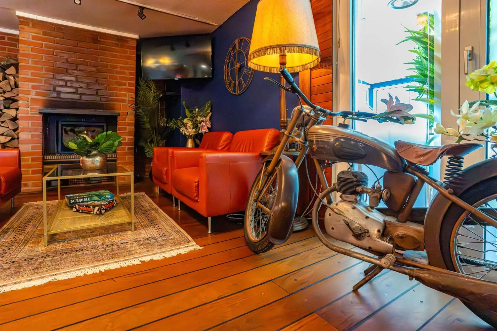 Seating area in Hotel Restaurant Argos, Strasbourg Nord