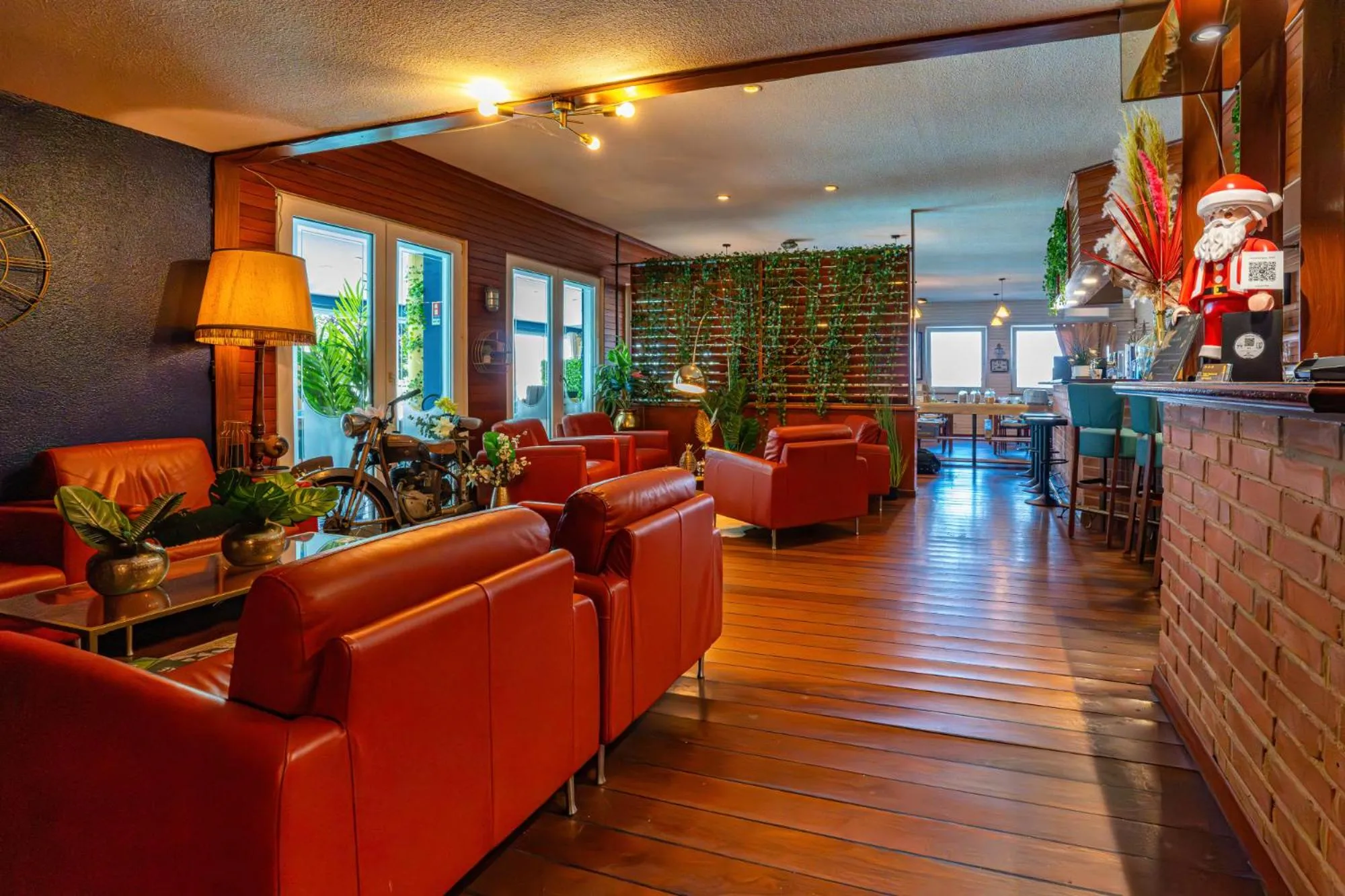 Seating area in Hotel Restaurant Argos, Strasbourg Nord