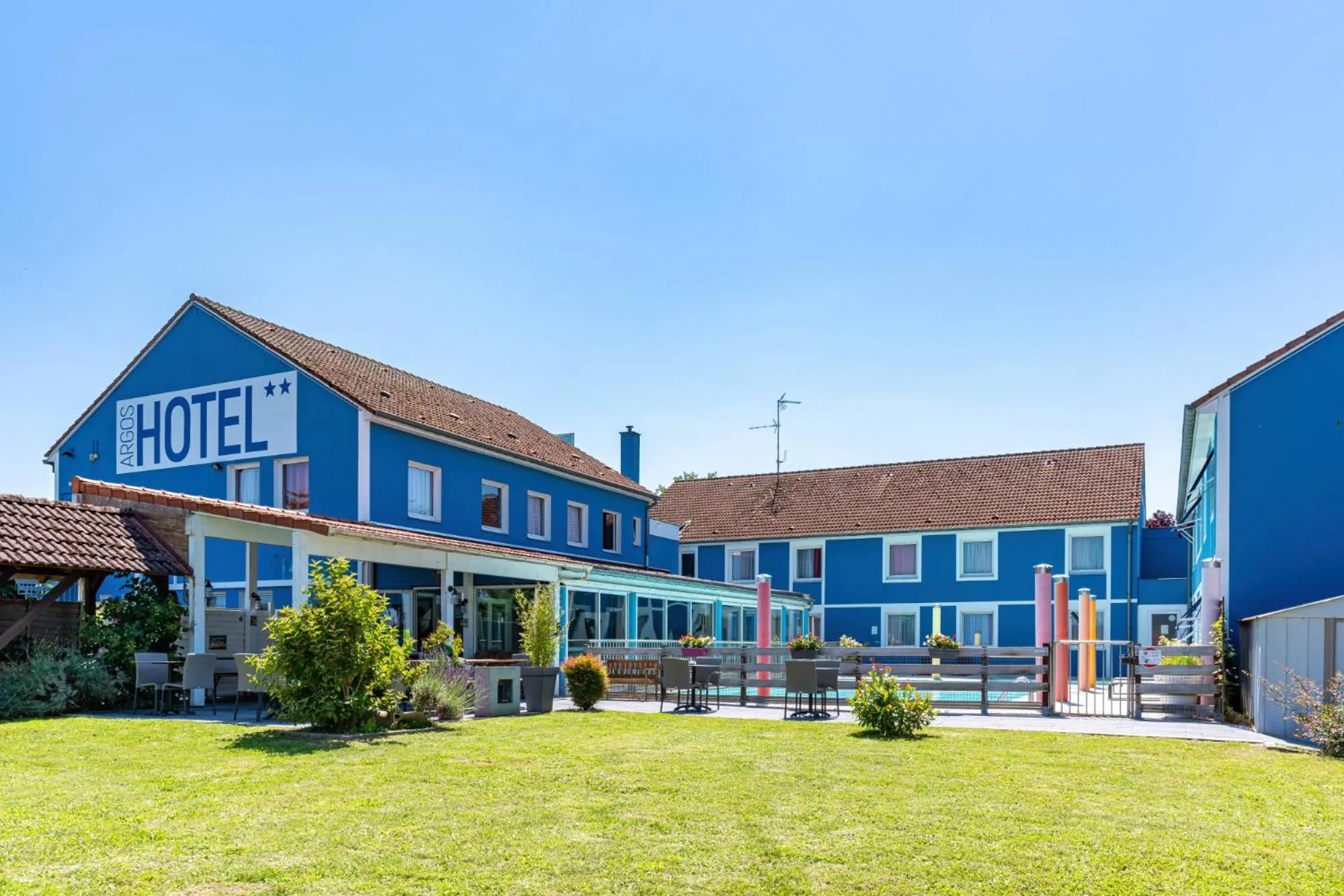 Property building in Hotel Restaurant Argos, Strasbourg Nord