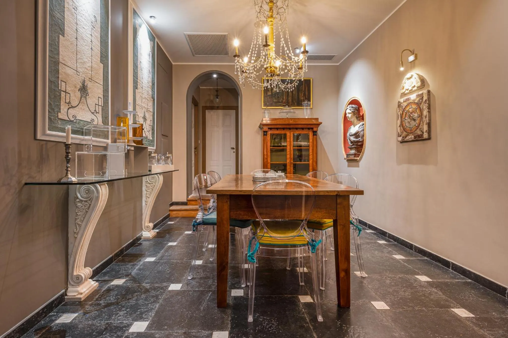 Living room in A'Mare Luxury Rooms