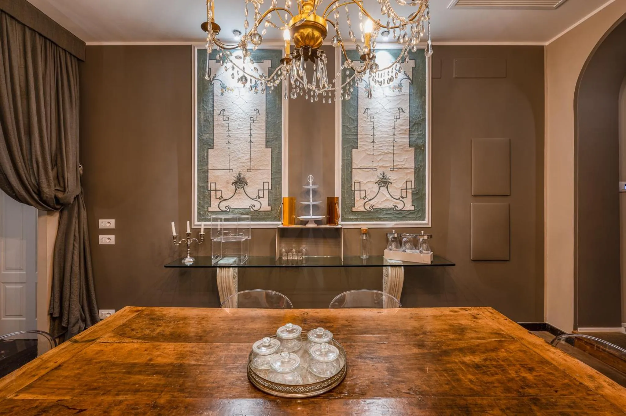 Seating area in A'Mare Luxury Rooms