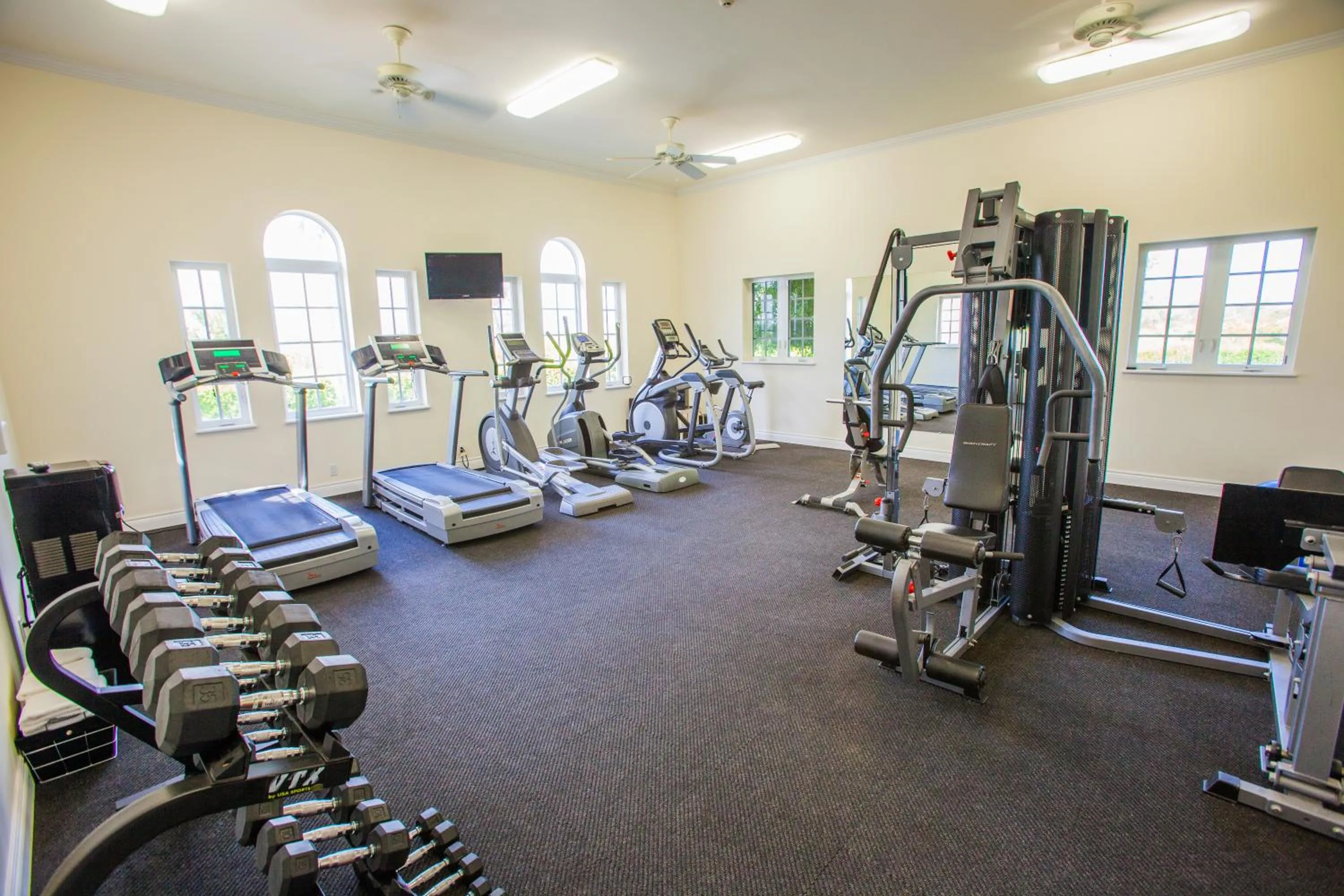 Fitness centre/facilities in The Venetian on Grace Bay