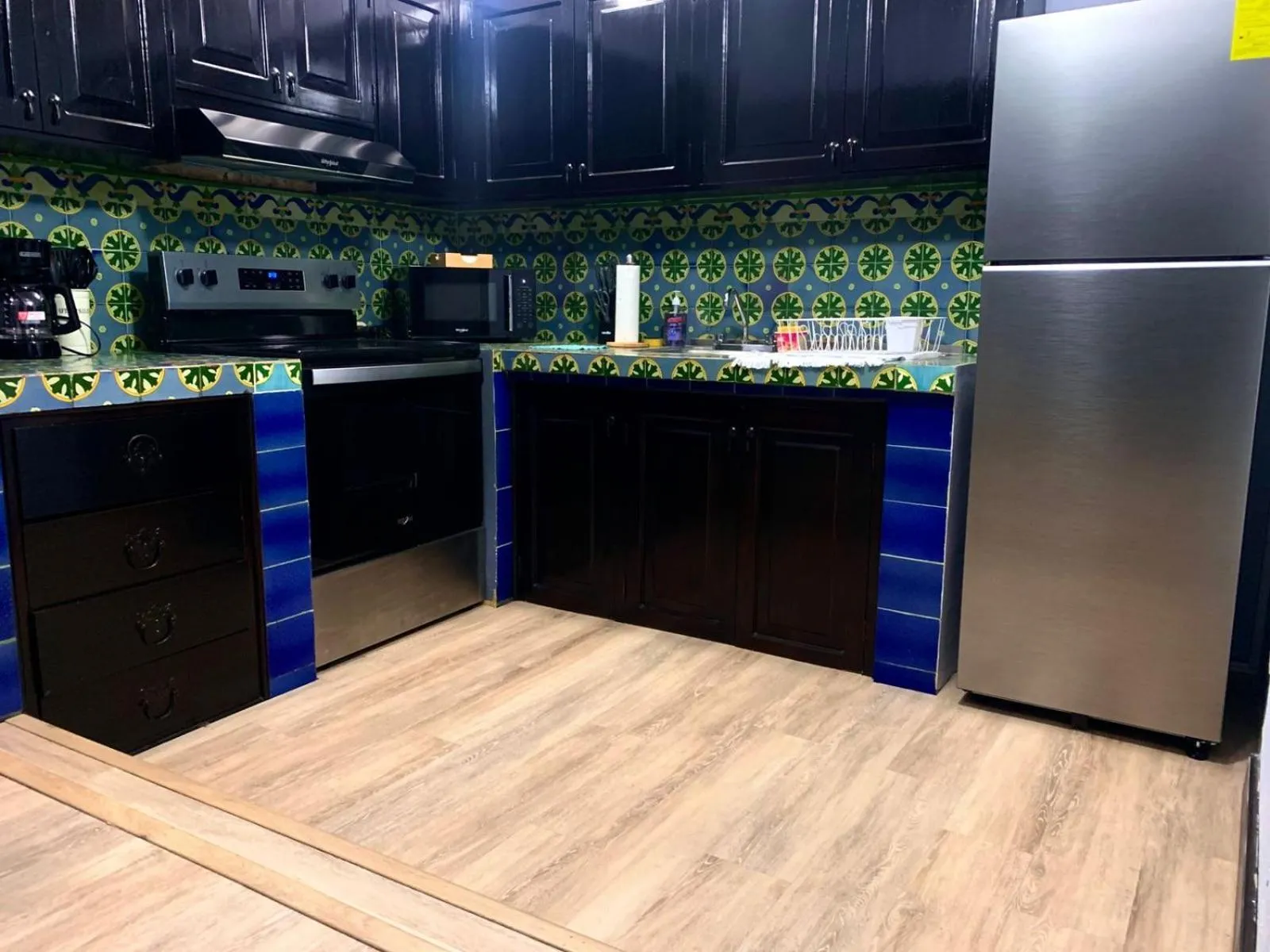 Kitchen or kitchenette in Casa Bella Boutique Hotel