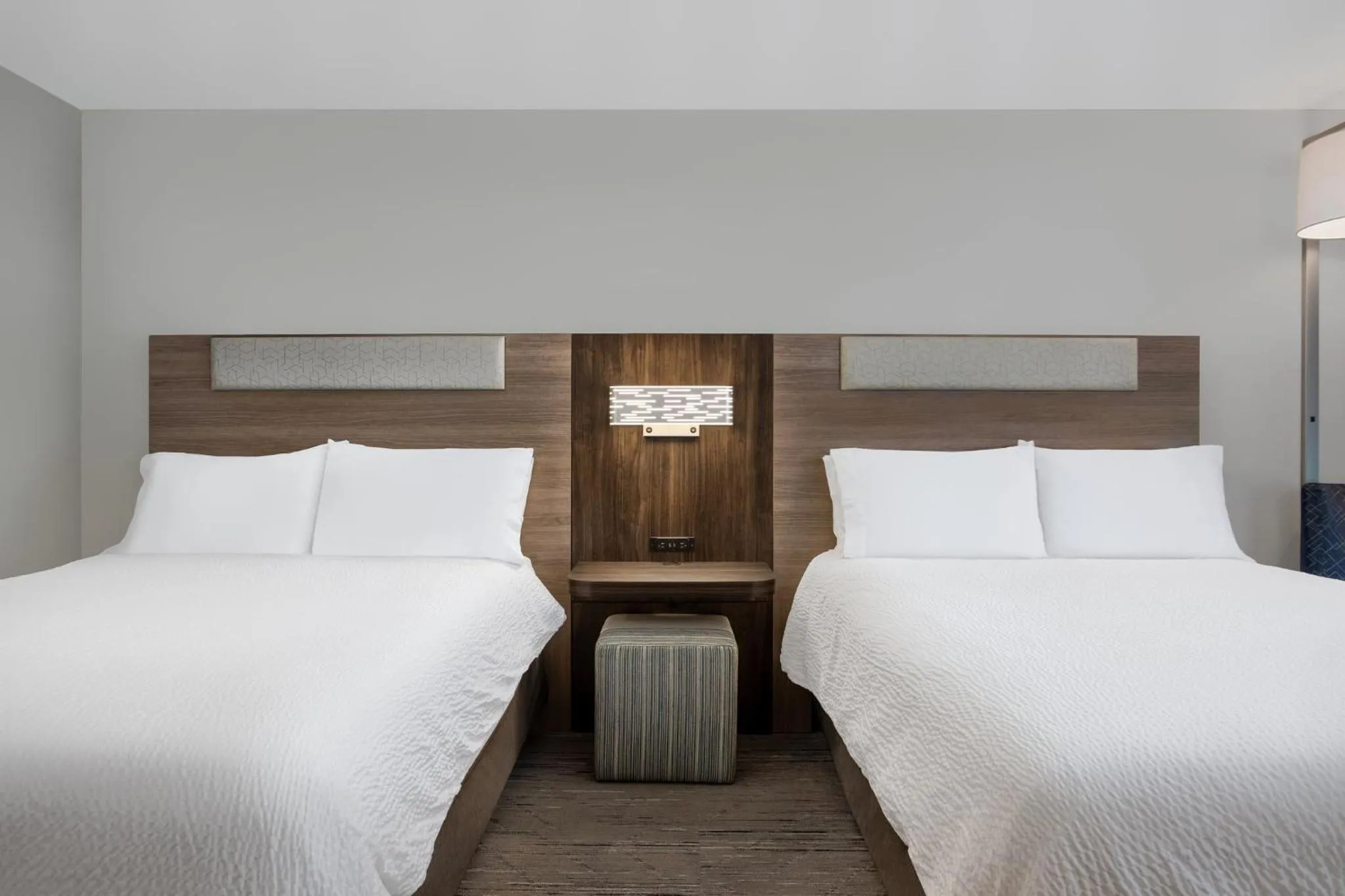 Photo of the whole room, Bed in Holiday Inn Express Hotel & Suites Terre Haute by IHG