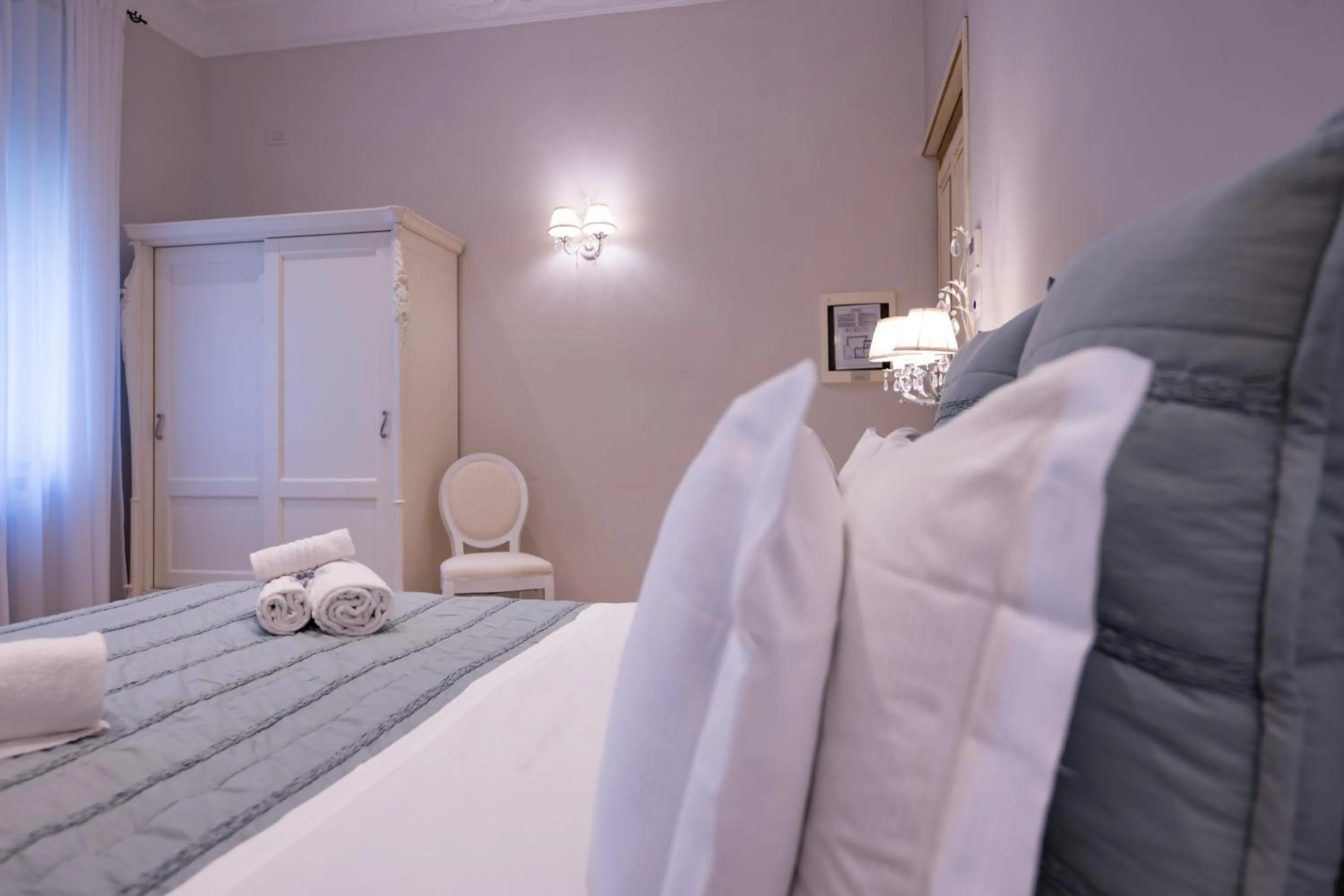 Bed in Contessa Arrivabene Antica Dimora