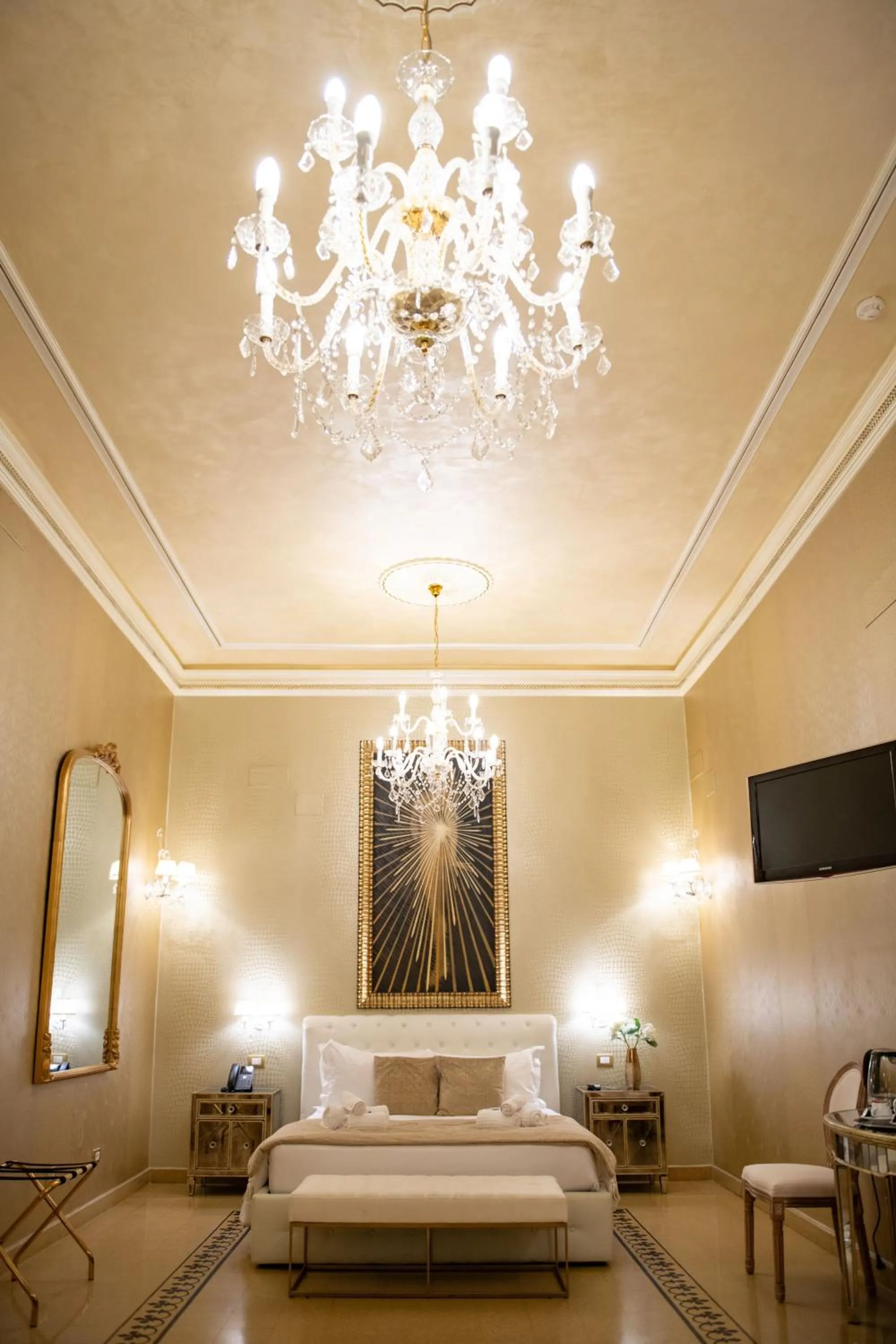 Bed in Contessa Arrivabene Antica Dimora