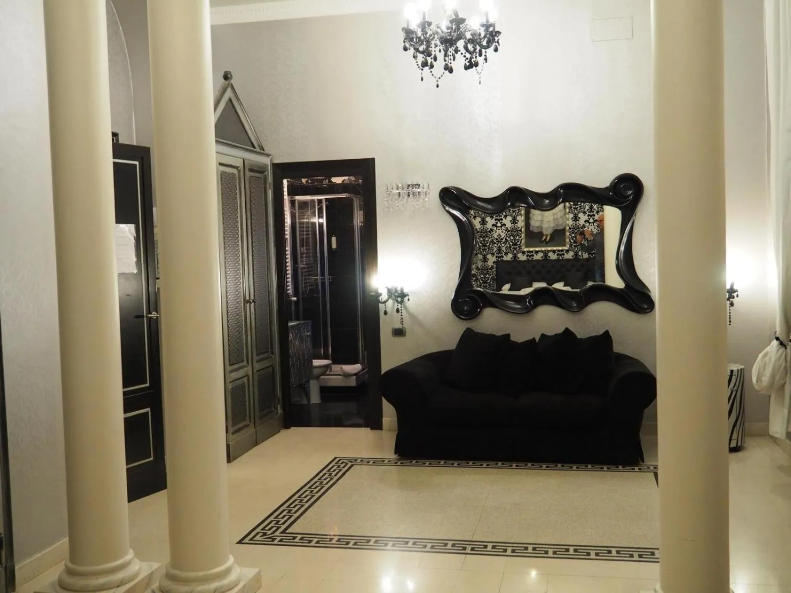 Living room in Contessa Arrivabene Antica Dimora