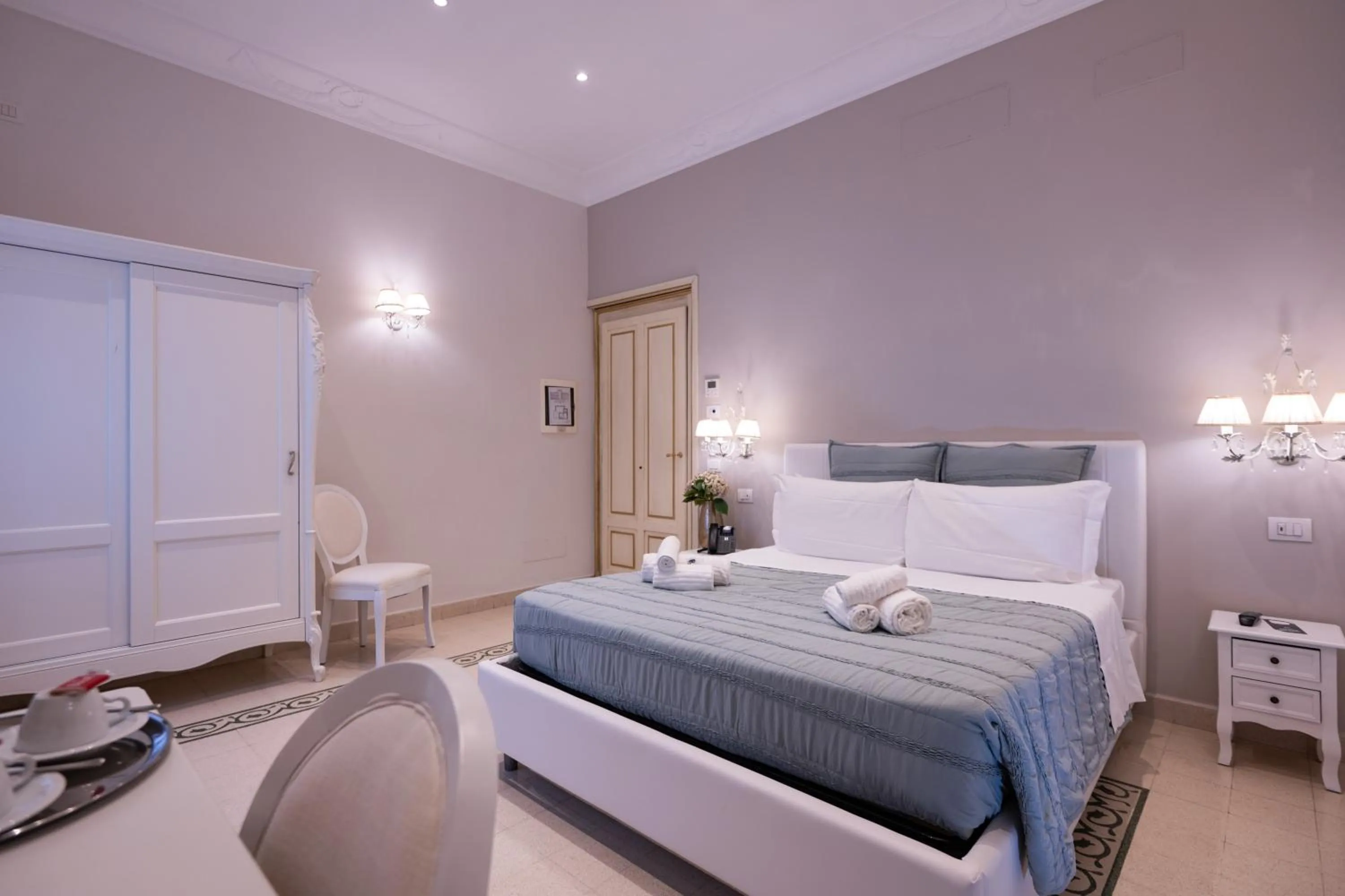 Bed in Contessa Arrivabene Antica Dimora