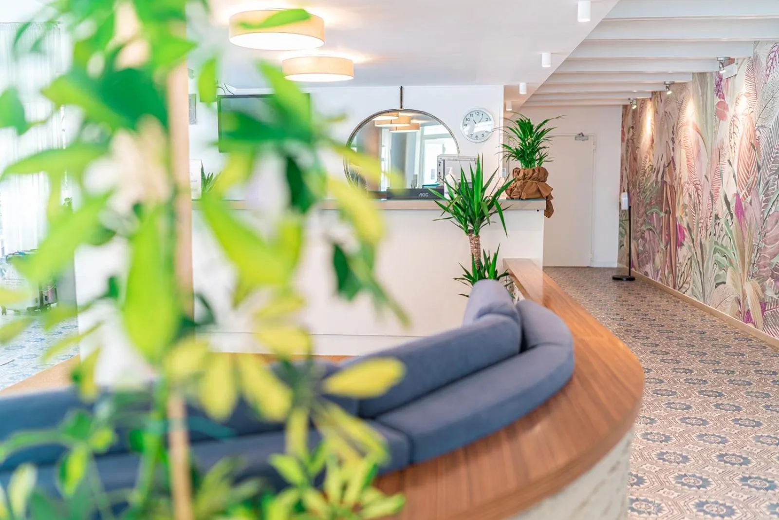 Lobby or reception in Hotel Pigalle