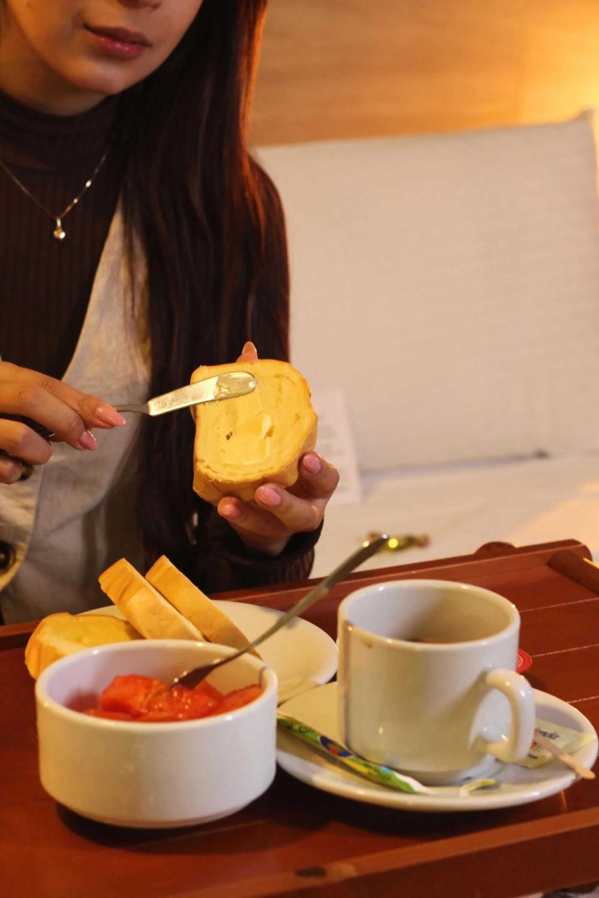 Breakfast in Hotel Quinta de Cabecera