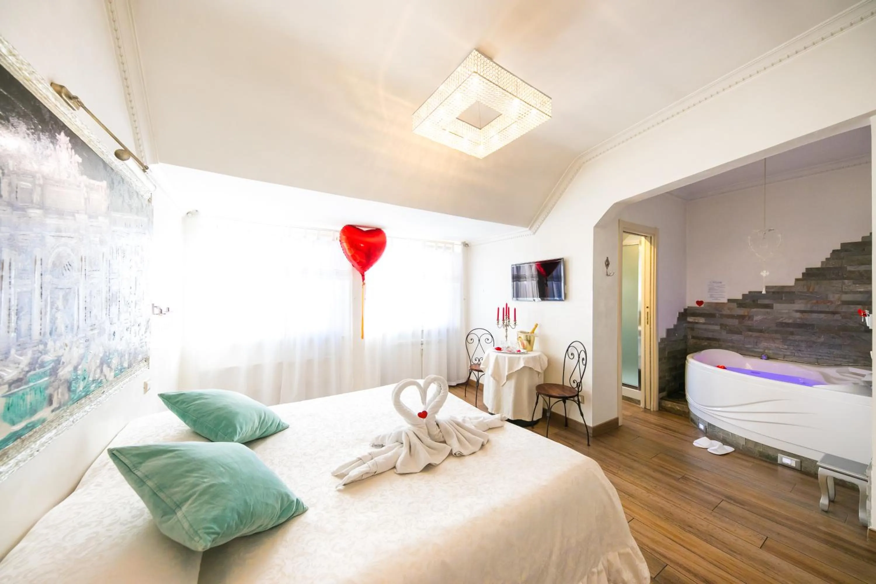 Photo of the whole room, Bed in Suites Roma Tiburtina Economy